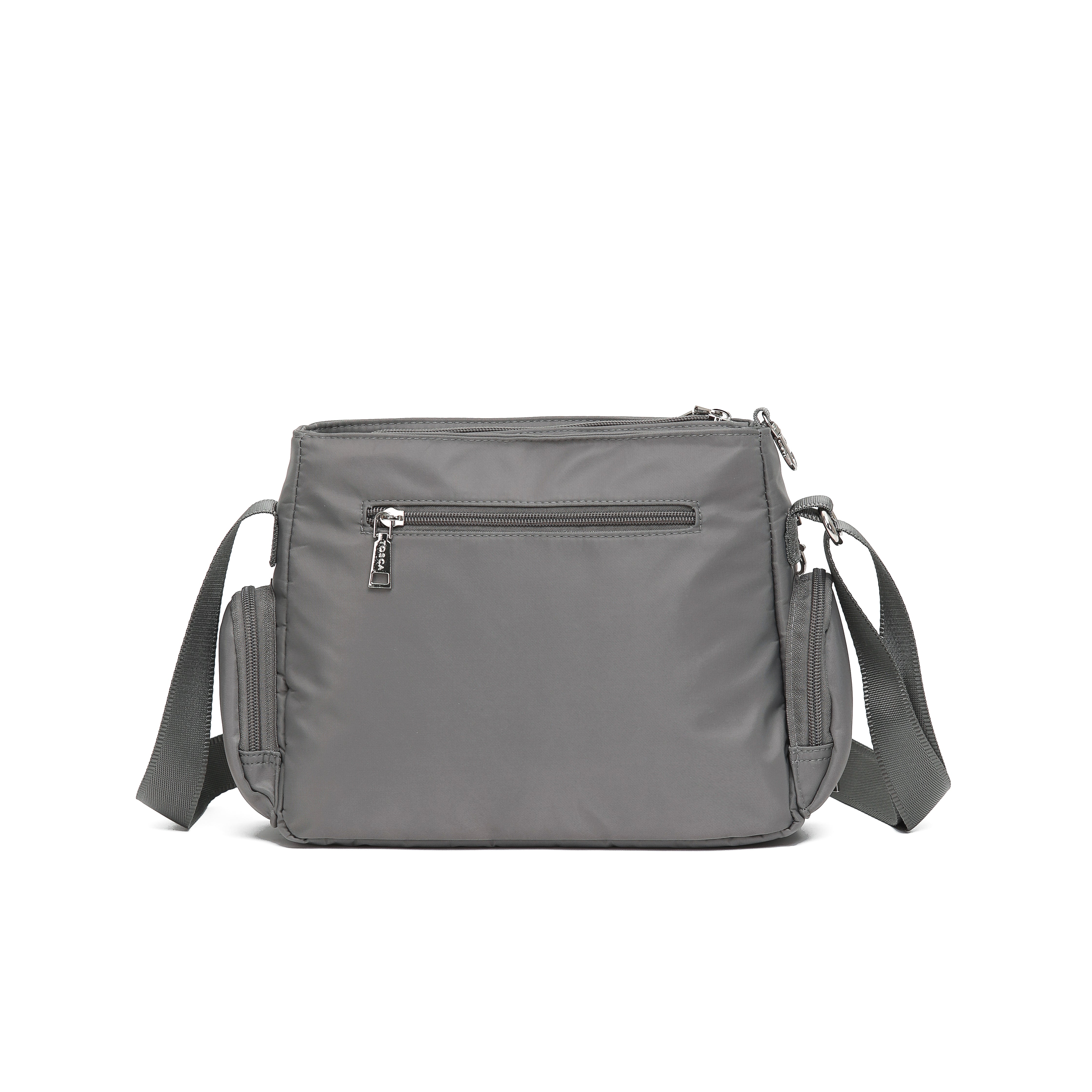 Tosca TCA951 Anti-Theft Shoulder Bag for Women & Men - Lightweight Travel Crossbody Purse with RFID Blocking - Perfect for Commuting, Shopping & Daily Use (Khaki)