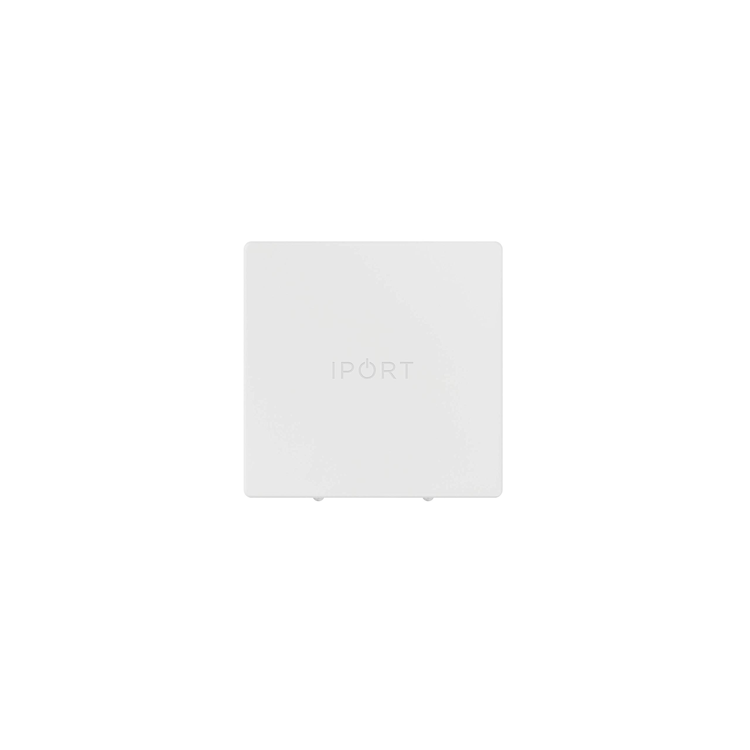 iPort LUXE Wall Mount for iPad - Universal Mounting Station Compatible with iPad mini 4/5, iPad 9.7/10.2/10.5 & All LUXE Cases - White Wall Bracket - Perfect for Home, Office & Kitchen iPad Mounting