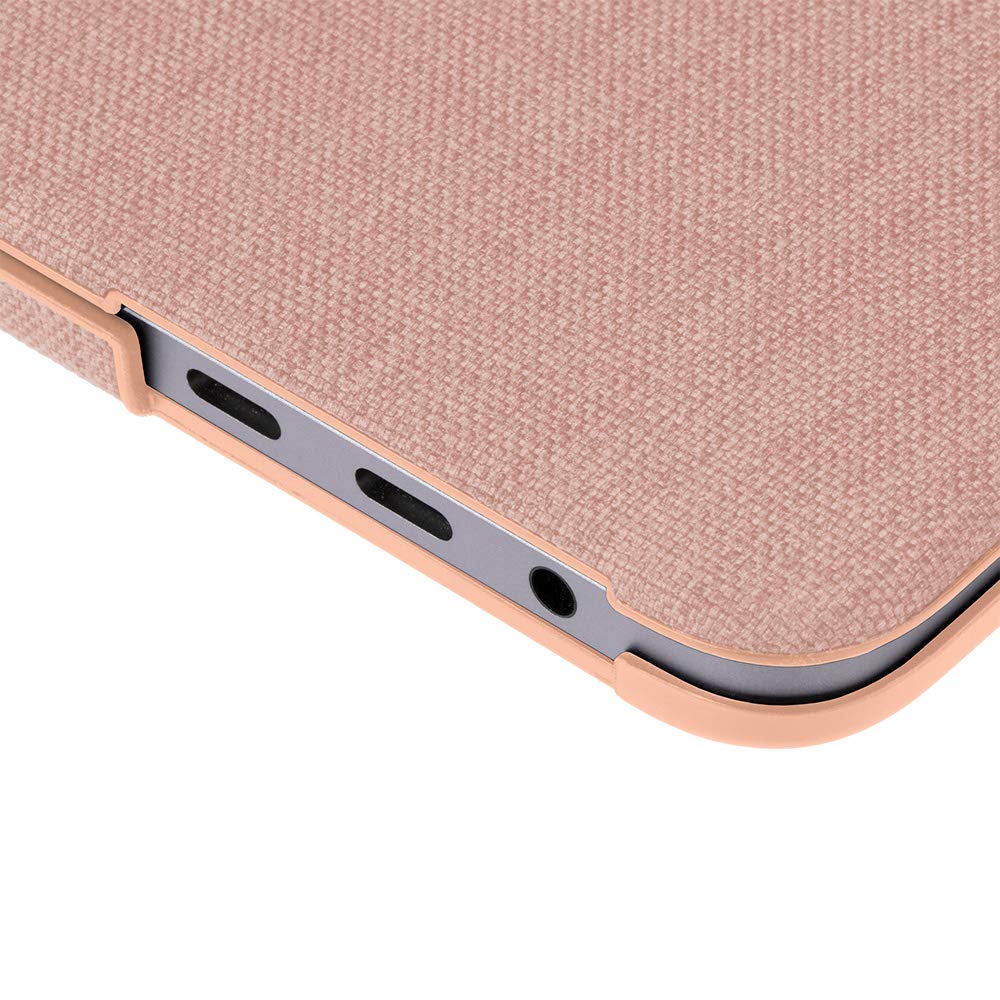 Incase Textured Hardshell Woolenex Case for MacBook Pro 16 inch (2020 & 2019 Models) - Protective Laptop Cover | Scratch Resistant & Lightweight | Blush Pink | Perfect for Work, Travel & Daily Use