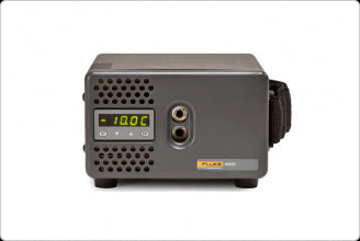 Fluke Dry Well Handheld High Temperature Calibrator - Custom Black Finish | Industrial & Laboratory Temperature Testing Equipment