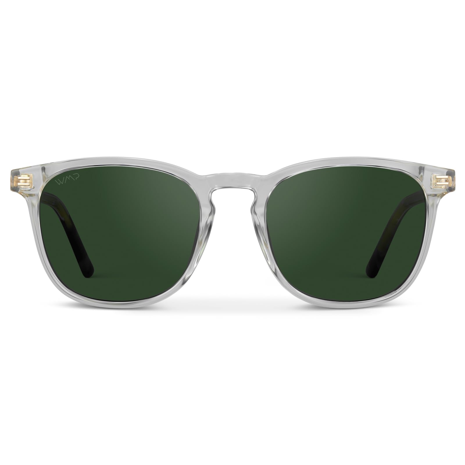 WMP Eyewear - Polarized Square Sunglasses for Men, UV Protection, Lightweight & Stylish - Perfect for Driving, Outdoor Sports & Beach Vacations
