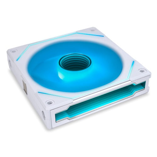 Lian Li UNI FAN Infinity SL INF120 Single White 120mm RGB PC Cooling Fan - Perfect for Gaming Rigs & Custom PC Builds