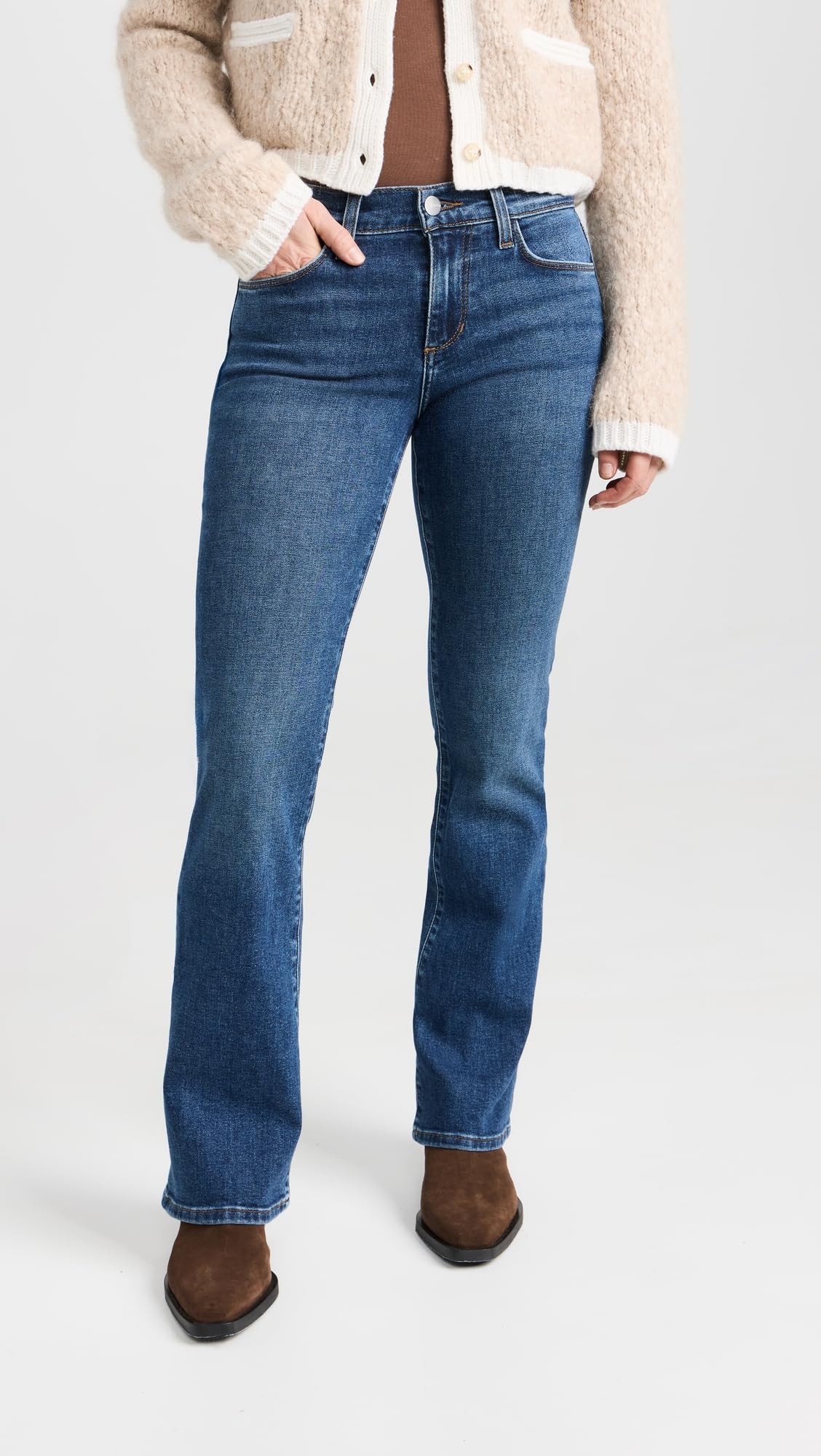 Joe's Jeans Petite Provocateur Bootcut Women's Denim Pants - Flattering Fit for Casual & Office Wear