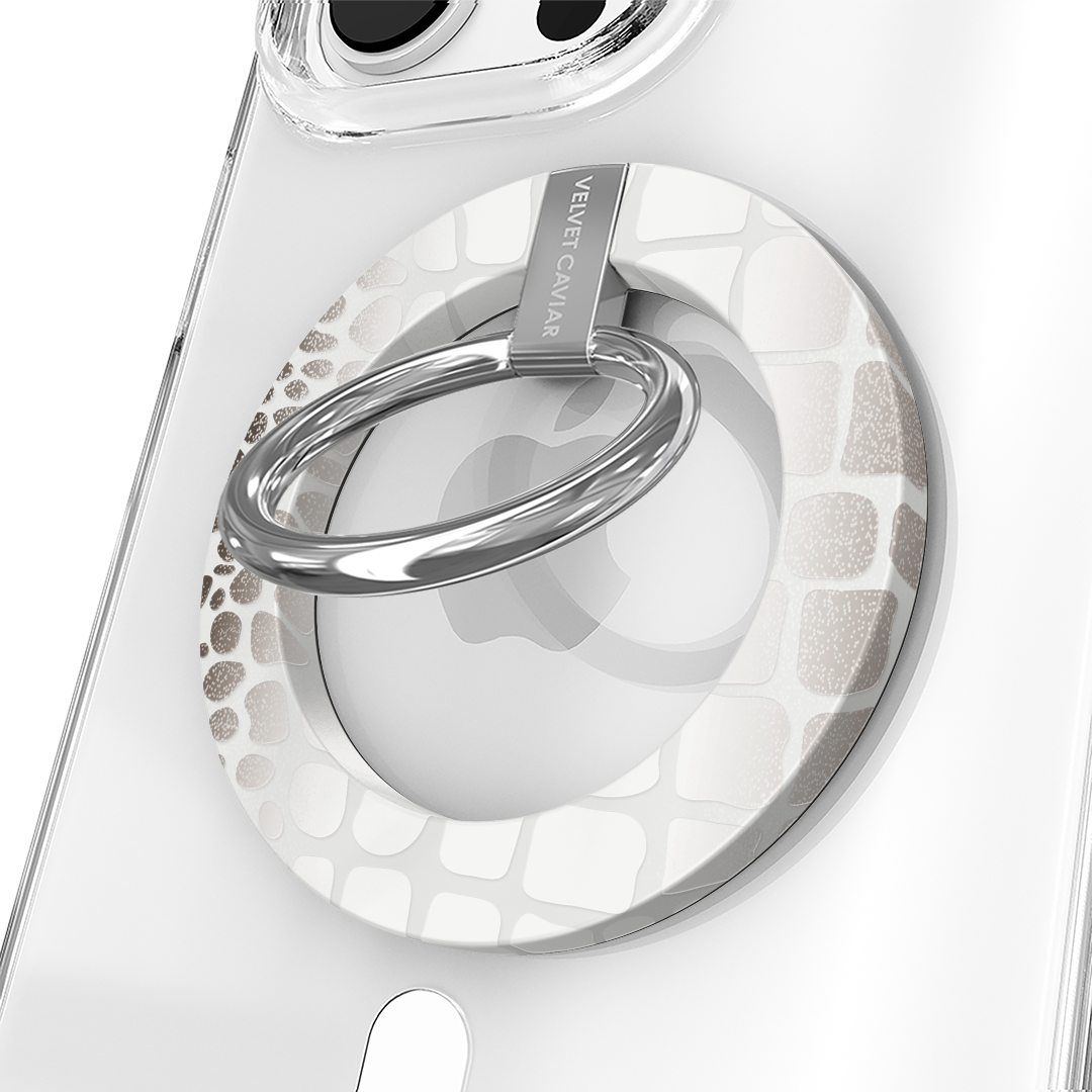 Himalayan Croc MagSafe Grip Ring for iPhone - Anti-Slip Phone Holder with Strong Magnetic Mount - Perfect for Driving, Running, and Outdoor Activities