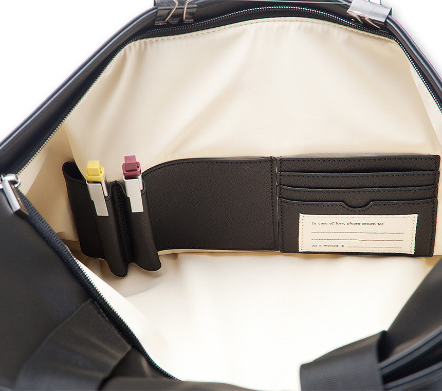 Moleskine Classic Vertical Weekender Bag for Laptops & Tablets Up to 15