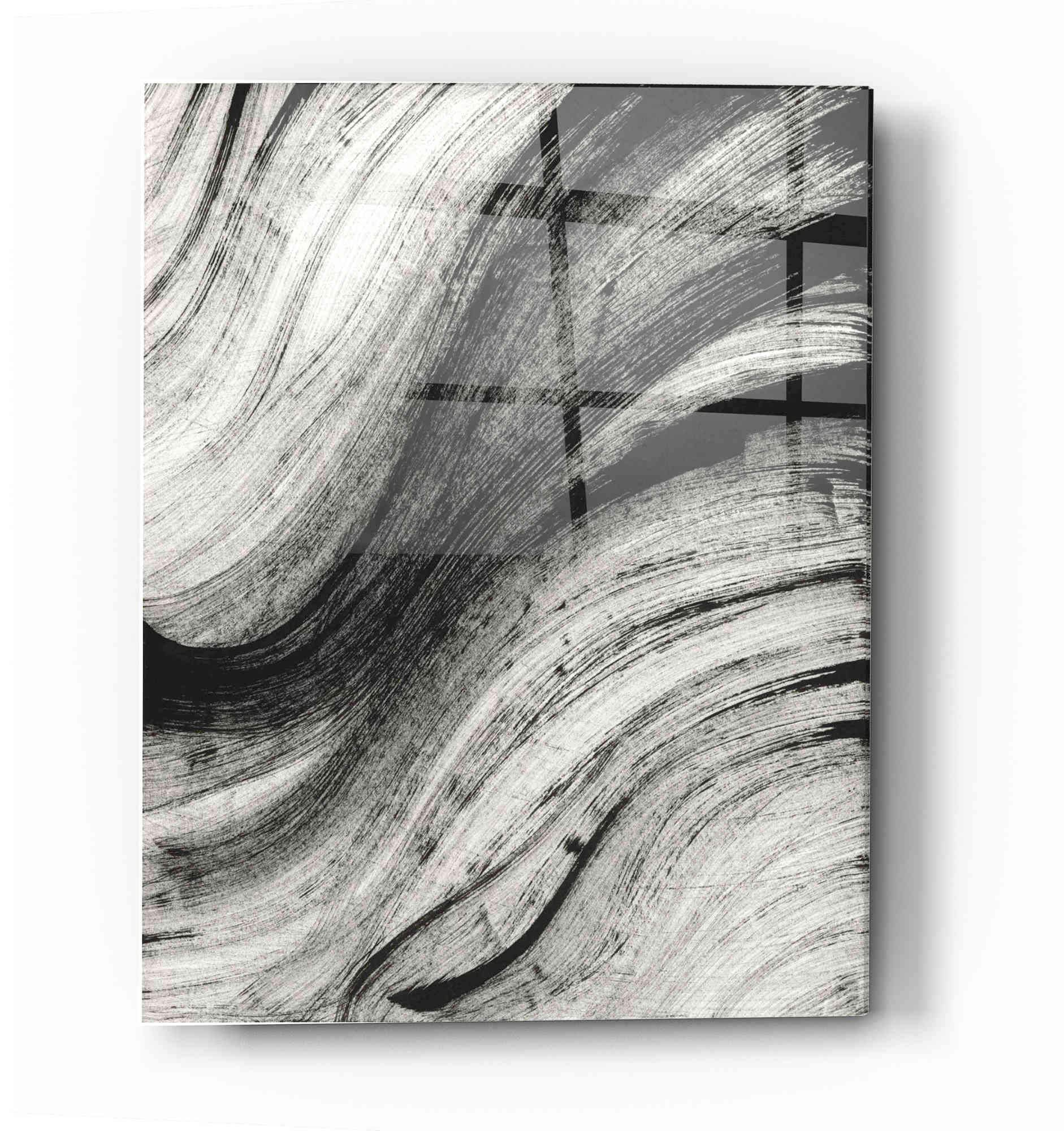 Epic Art 'Squall' Acrylic Glass Wall Art - 12x16 Inches Modern Home Decor - Perfect for Living Room, Bedroom & Office Wall Decor