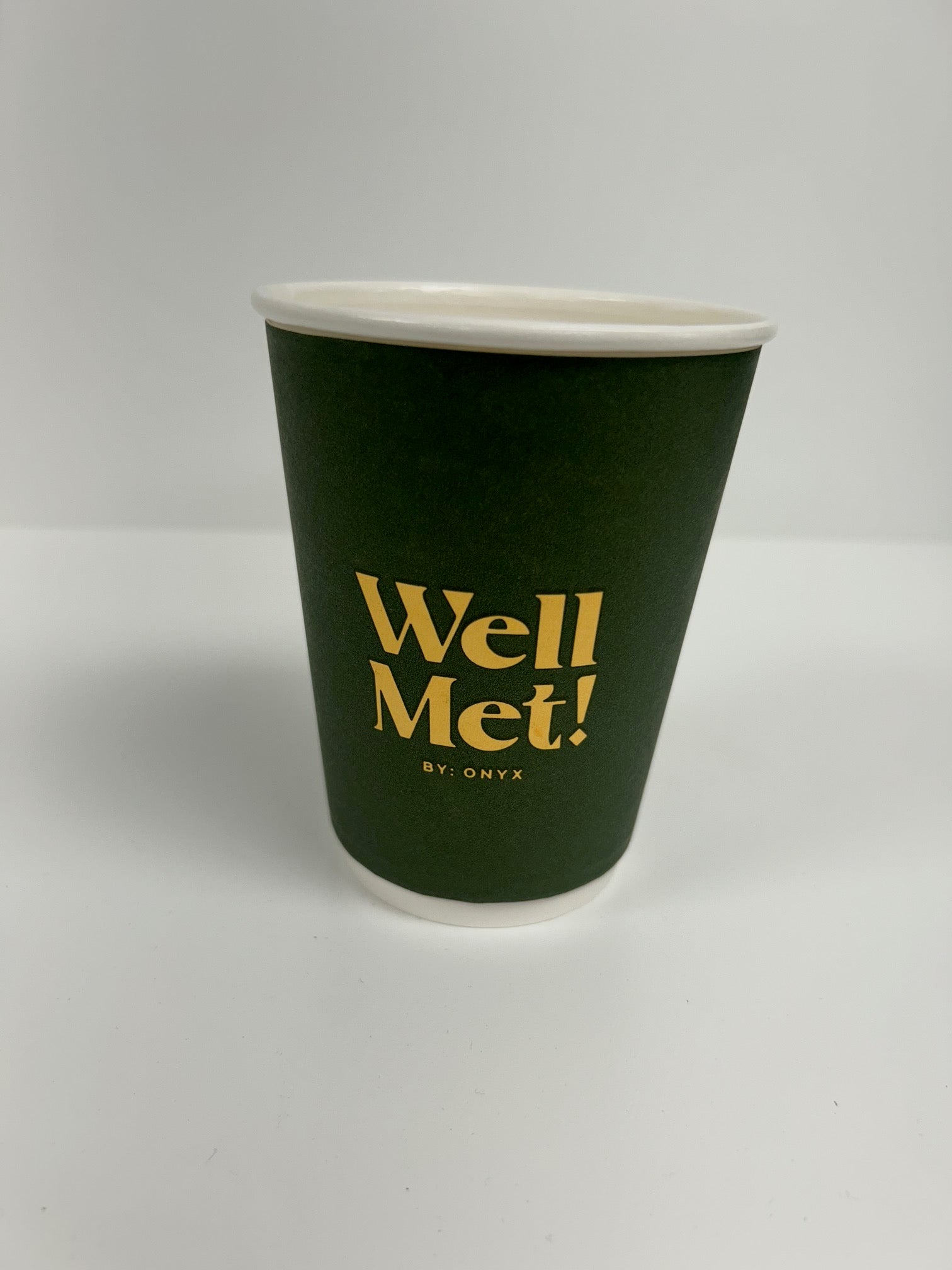 WM Paper Cups - 100 Pack Disposable Coffee Cups for Hot & Cold Beverages - Ideal for Office, Parties, and Coffee Shops
