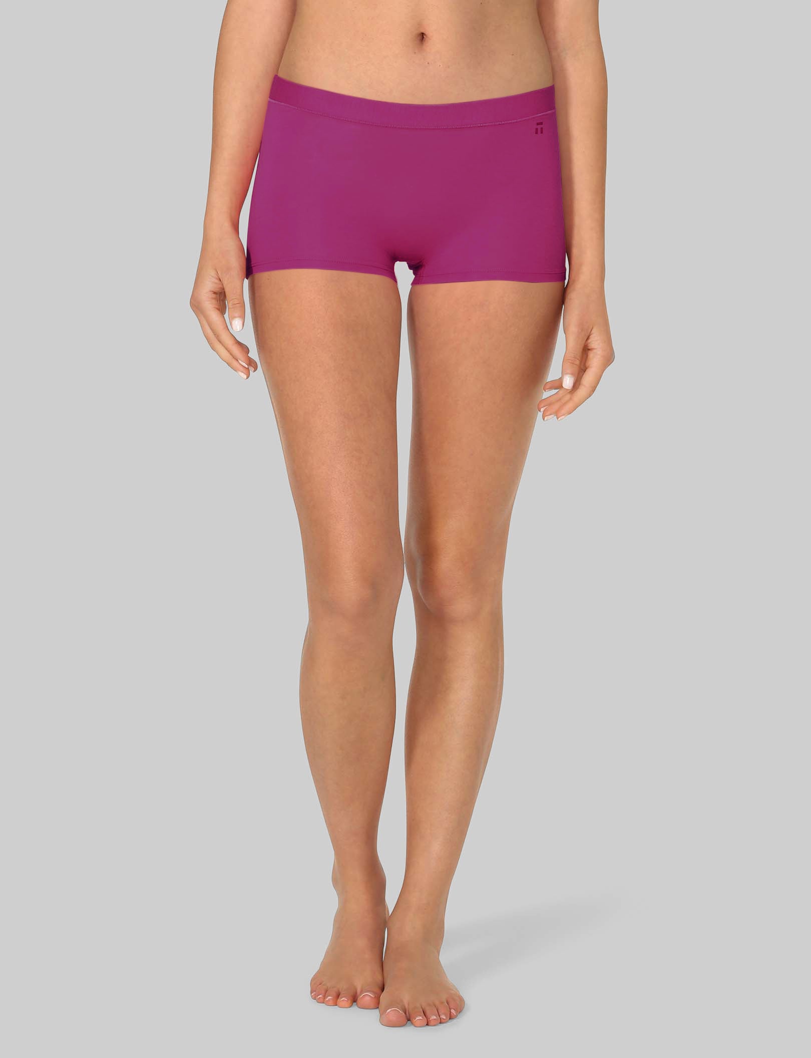 Women's Breathable Cotton Boyshort Underwear - Soft & Comfortable for Everyday Wear, Sleep & Lounge