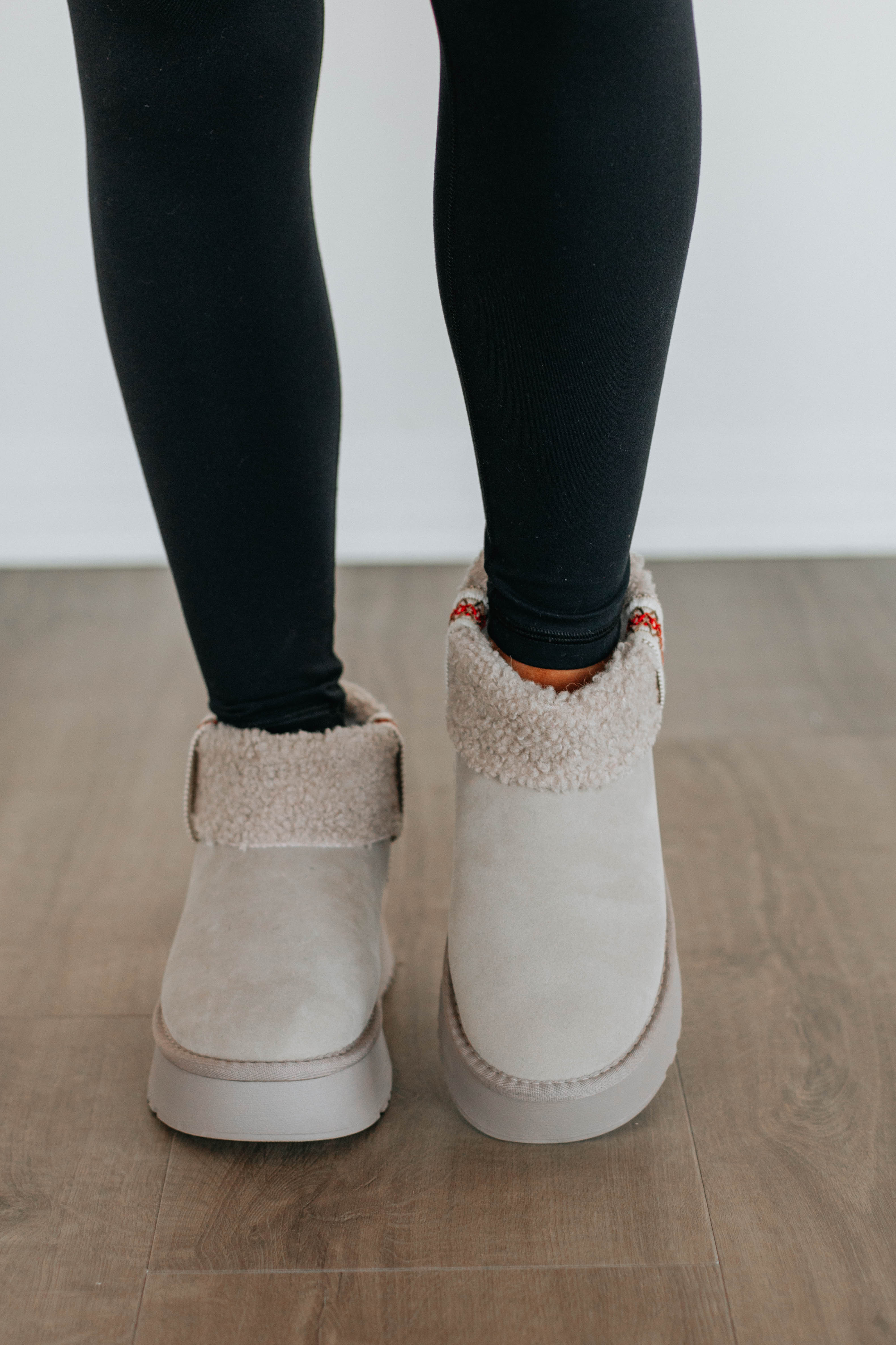 Baby It's Cold Outside Boots - Light Grey Winter Boots for Women | Cozy & Warm Snow Boots for Cold Weather, Outdoor Activities & Casual Wear