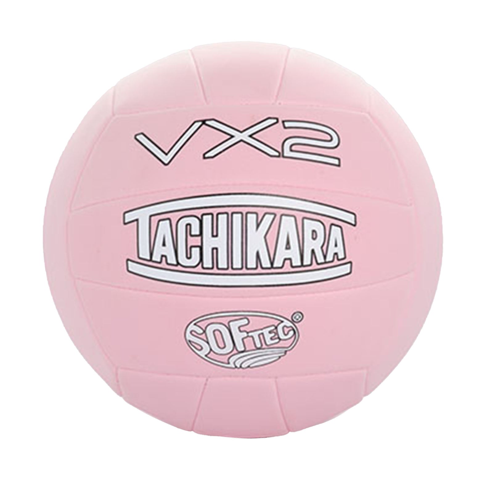 Tachikara VX2 SofTec Solid Recreational Volleyball - Perfect for Indoor & Outdoor Games, Training, and Beach Volleyball