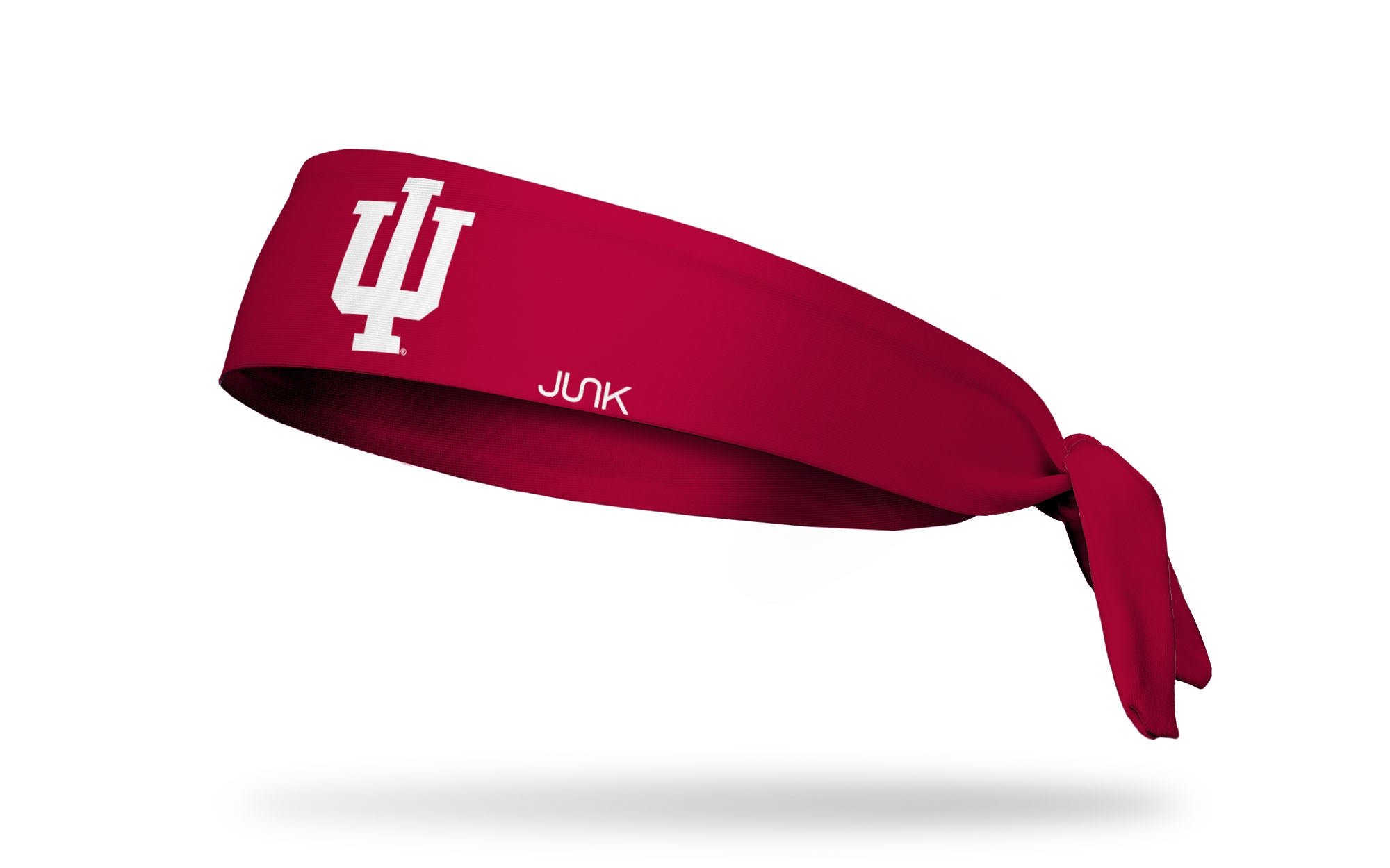 Indiana University Crimson Logo Flex Tie Headband - Adjustable Sweat-Wicking Sports Headband for Running, Basketball & Workouts - Perfect for Fans & Athletes