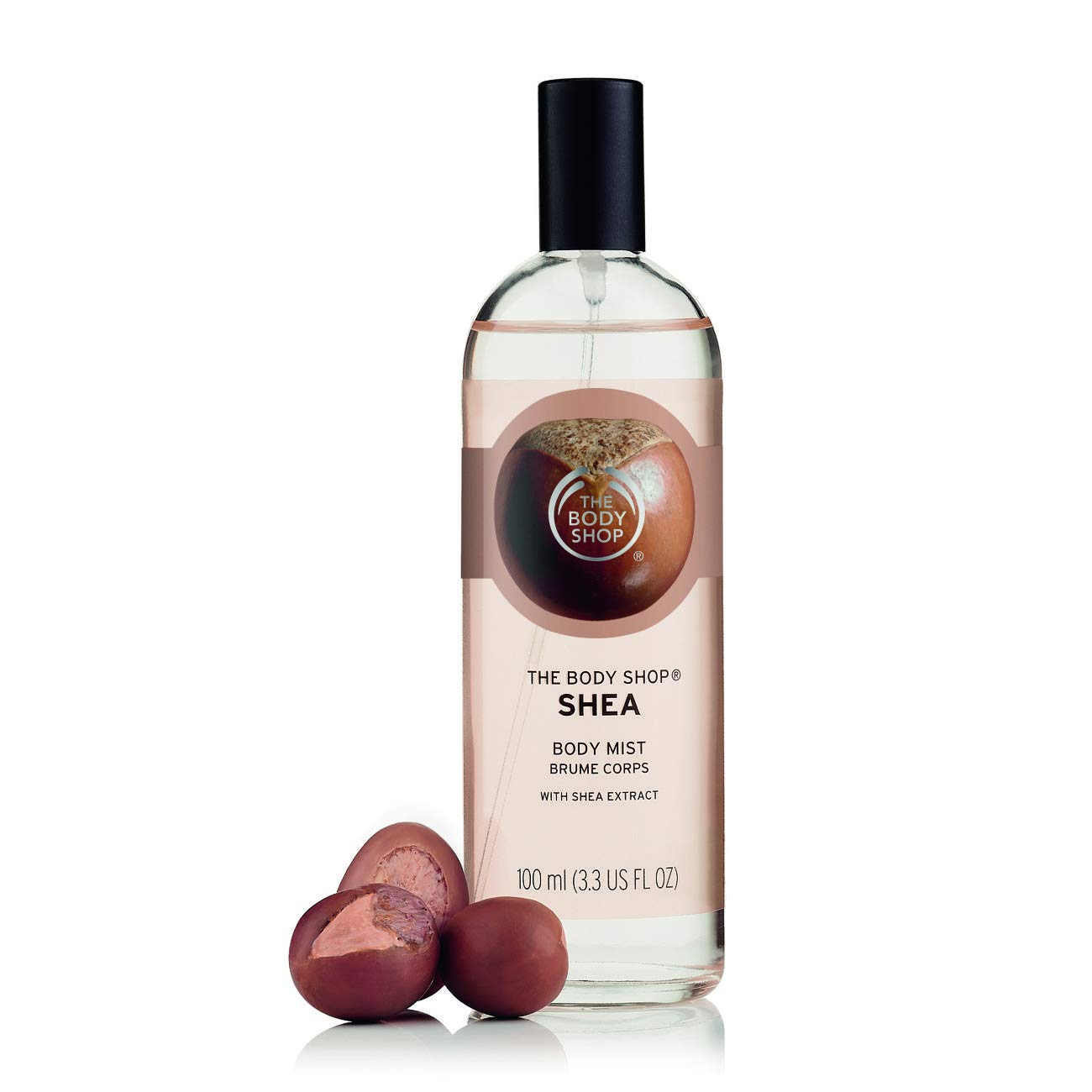 The Body Shop Shea Body Mist for Men & Women - 100ml Fresh & Hydrating Fragrance - Perfect for Daily Use, Travel & Gifting
