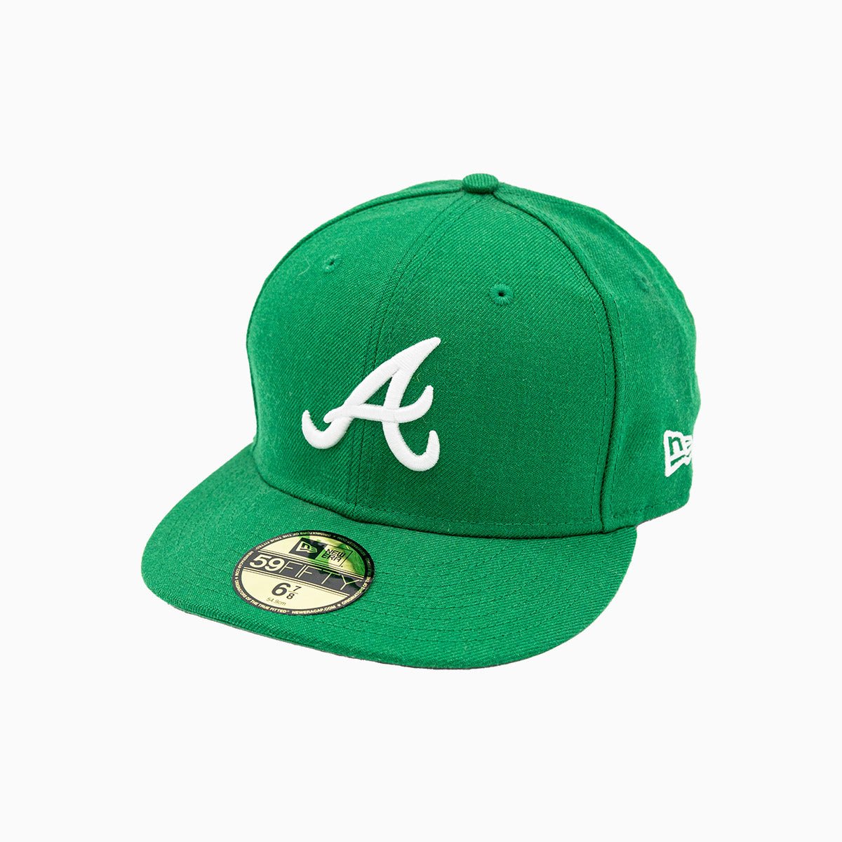 Atlanta Braves MLB 59FIFTY Fitted Baseball Cap - Official New Era Snapback Hat for Men & Women - Perfect for Games, Collecting & Streetwear Fashion