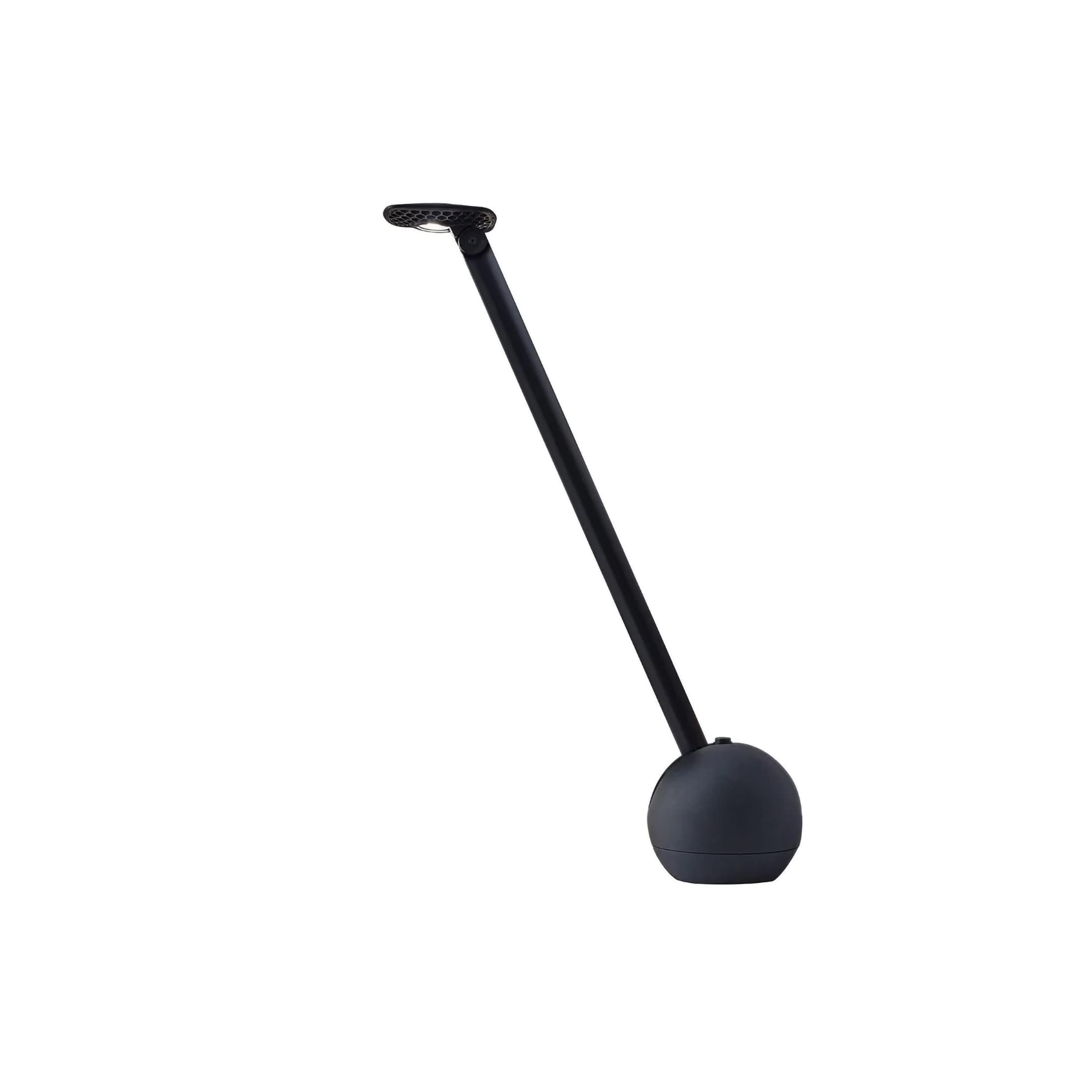 ADS360 AD9000-01 Kiu LED Desk Lamp, Matte Black - Adjustable Brightness Eye-Caring Study Light for Office, Reading & Home Workspace