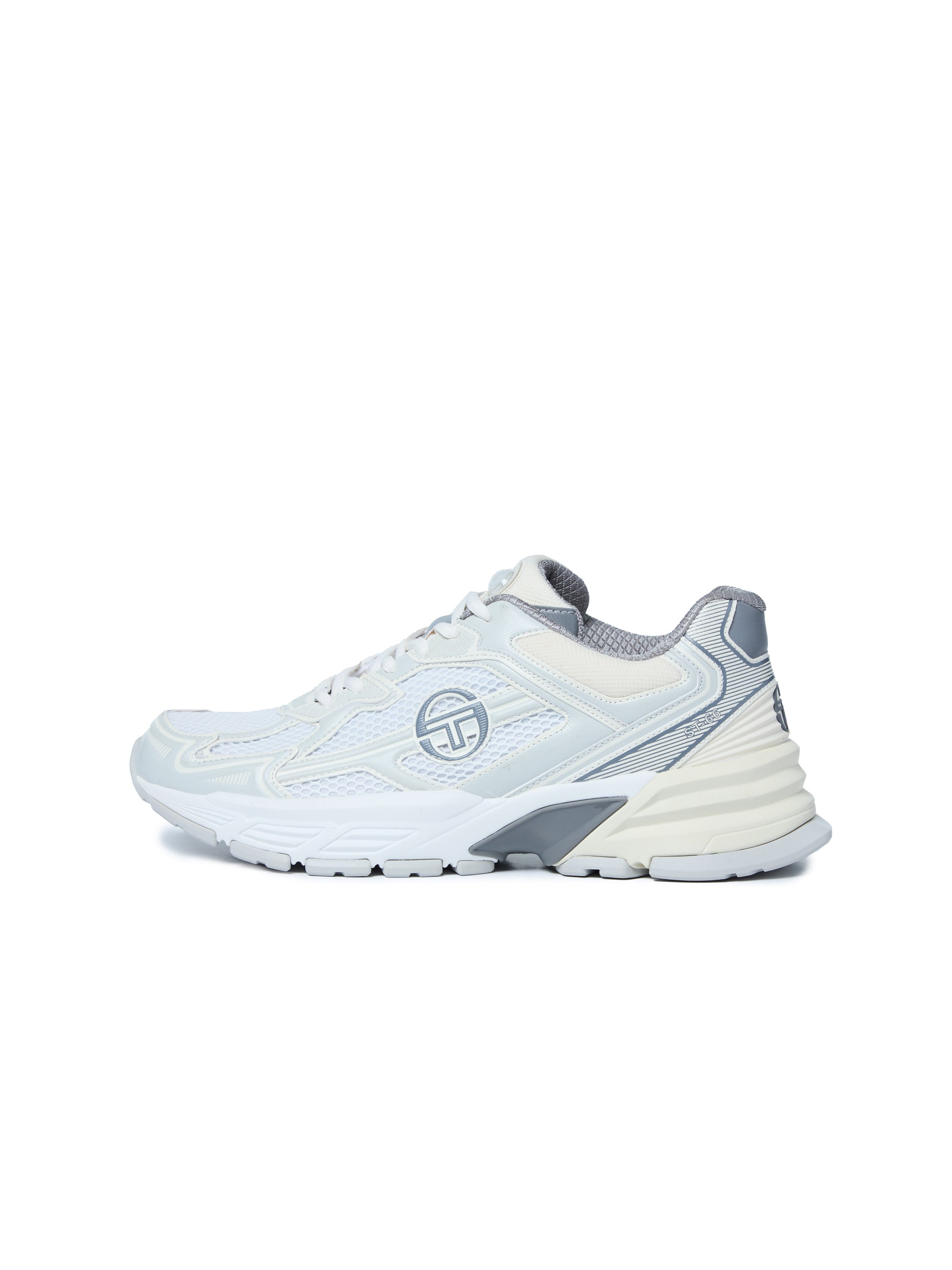 Y2K Retro Running Shoes for Women - Oyster Grey, White & December Sky Color Options | Comfortable Sneakers for Jogging, Gym Workouts & Casual Streetwear