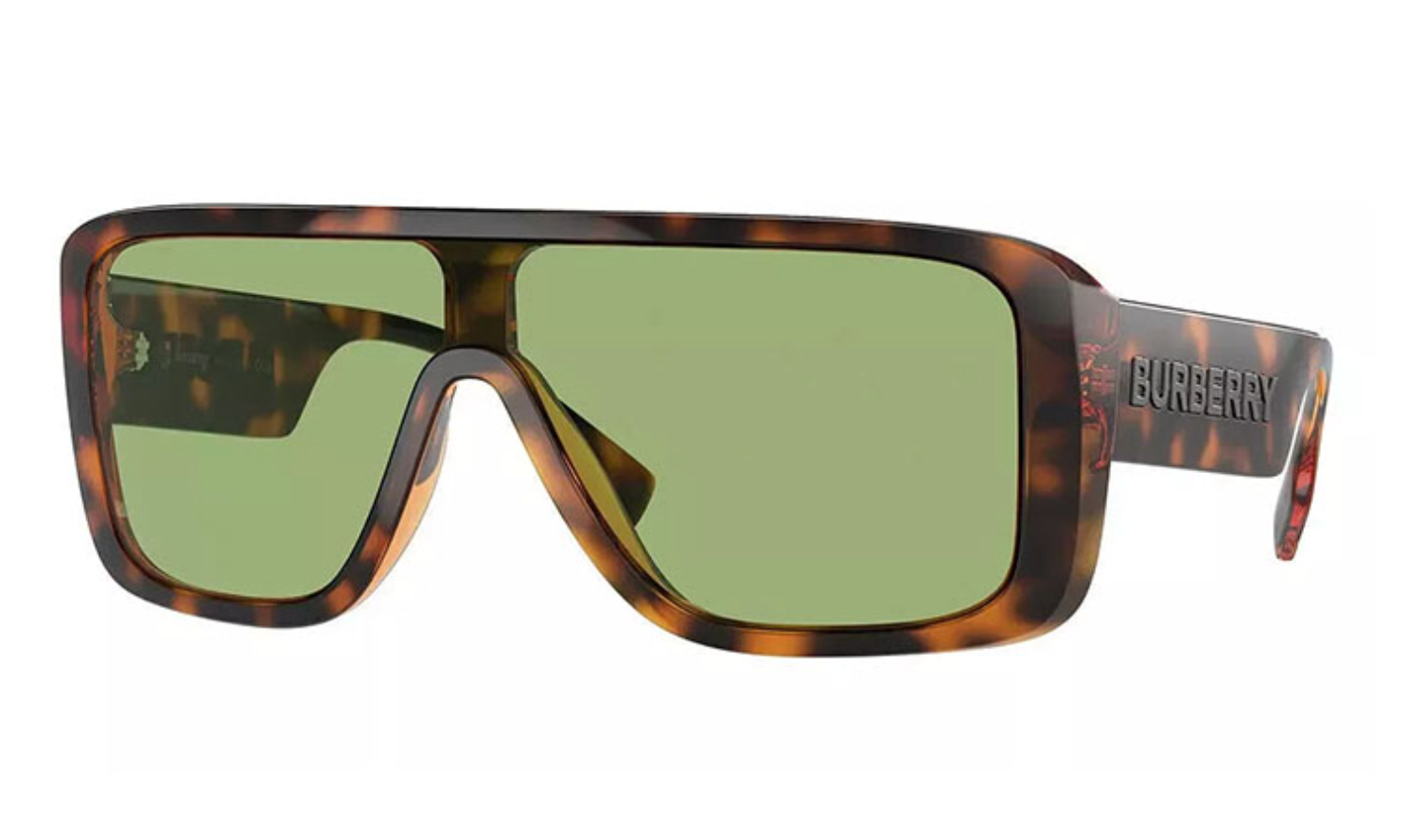 Burberry BE4401U Polarized Sunglasses for Men & Women - Brown Green Lens, UV Protection - Perfect for Driving, Beach & Outdoor Activities