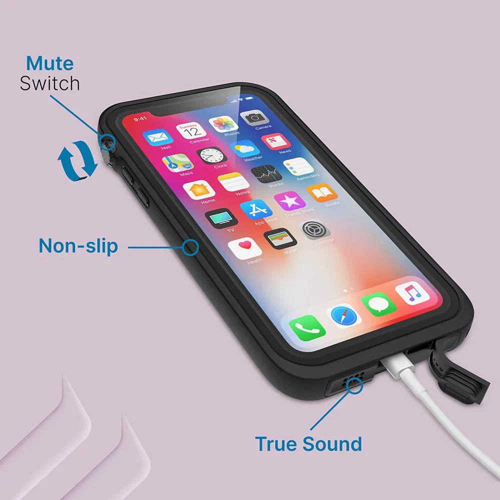 iPhone XS Waterproof Case - Shockproof & Dustproof Protection for Swimming, Snorkeling & Outdoor Activities