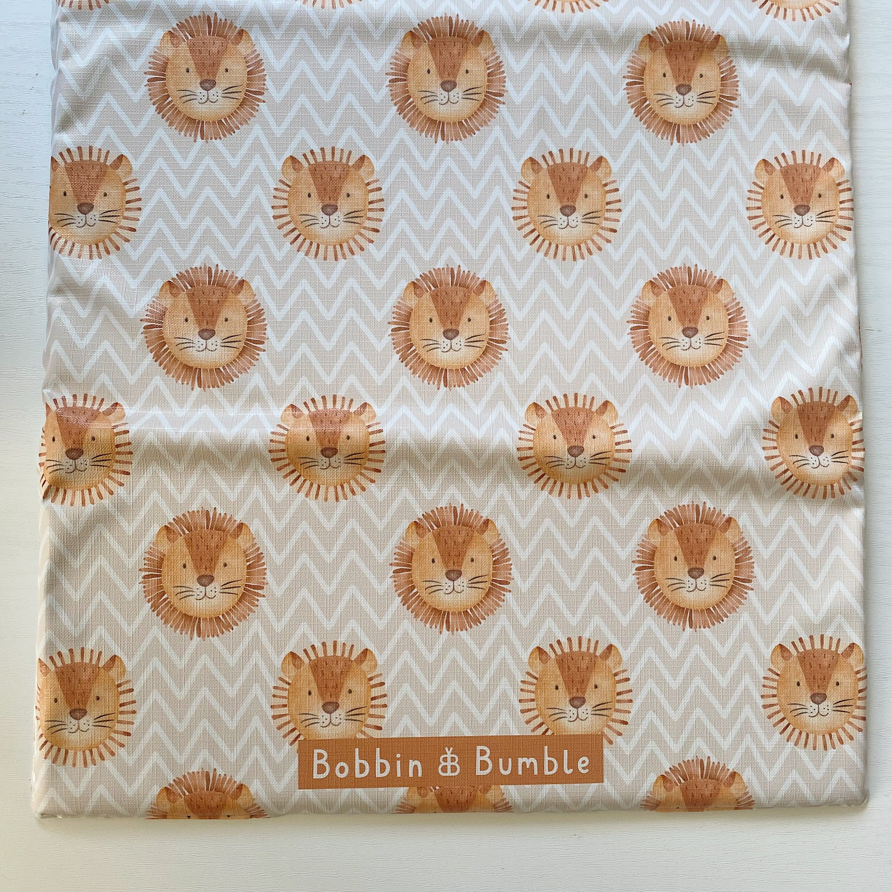 Portable Baby Changing Mat with Waterproof & Foldable Design - Perfect for Travel, Diaper Bags & On-the-Go Parents - Leo Lion Brand