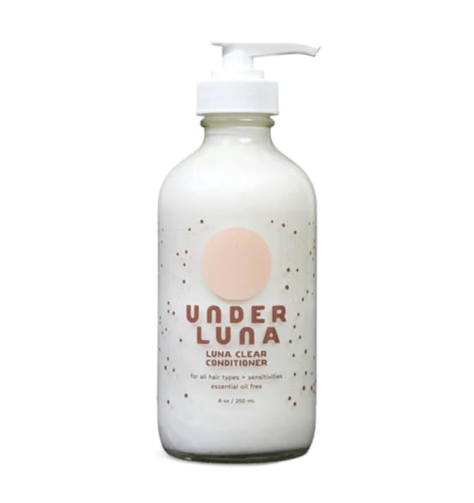 Luna Clear Conditioner 8 Oz - Hydrating & Detangling Hair Care for All Hair Types | Perfect for Daily Use, Travel & Salon-Quality Results at Home