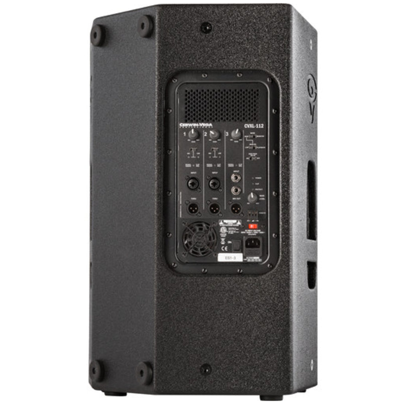 Cerwin Vega CVXL 112 1500 Watt 12 Inch Powered Loudspeaker - High Power PA Speaker for Live Music, DJ Performances & Outdoor Events