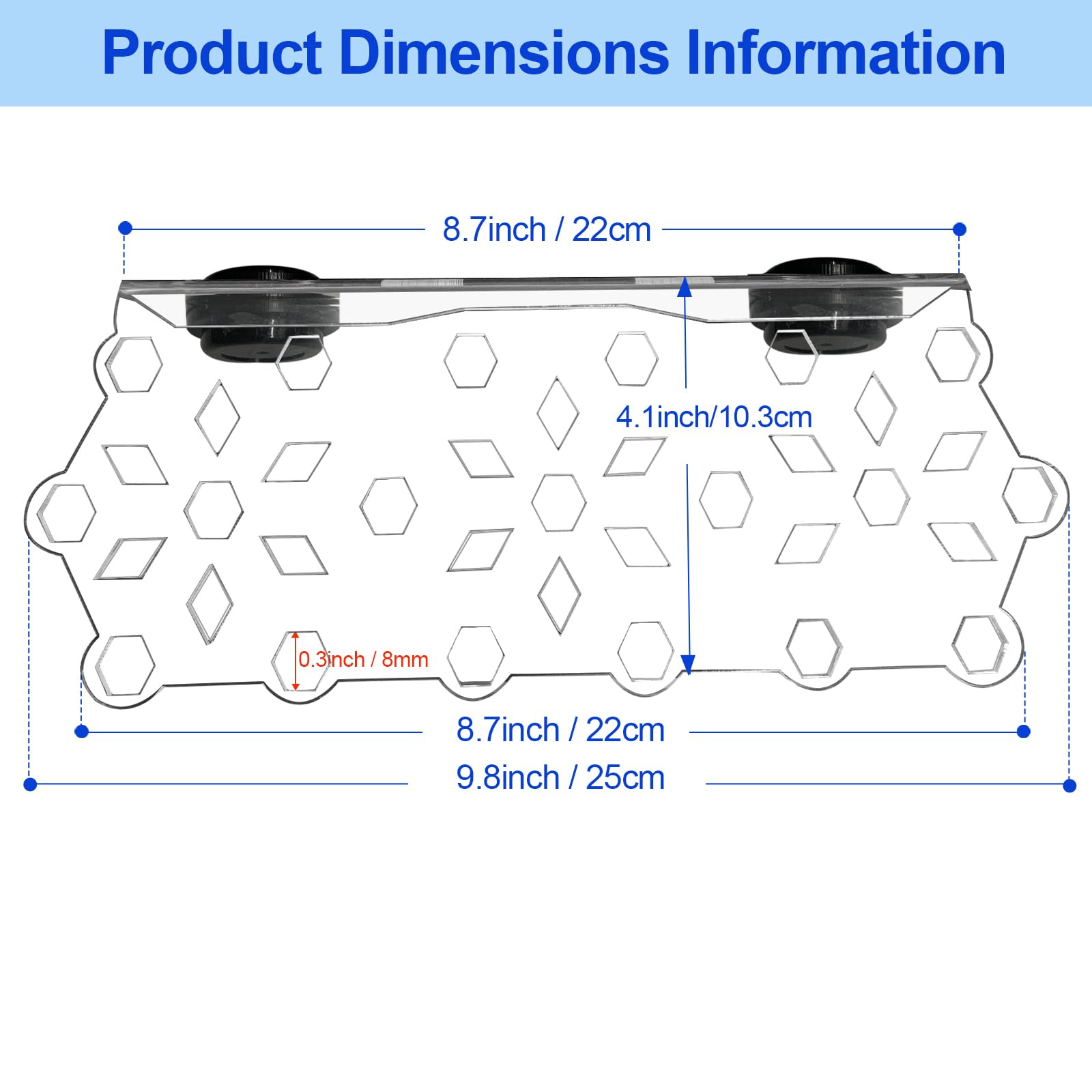 **Aquarium Coral Frag Rack with Magnetic Holder - 19 Coral Plug Mounts for Reef Tanks | Saltwater Aquarium Accessories for Coral Propagation & Display**
