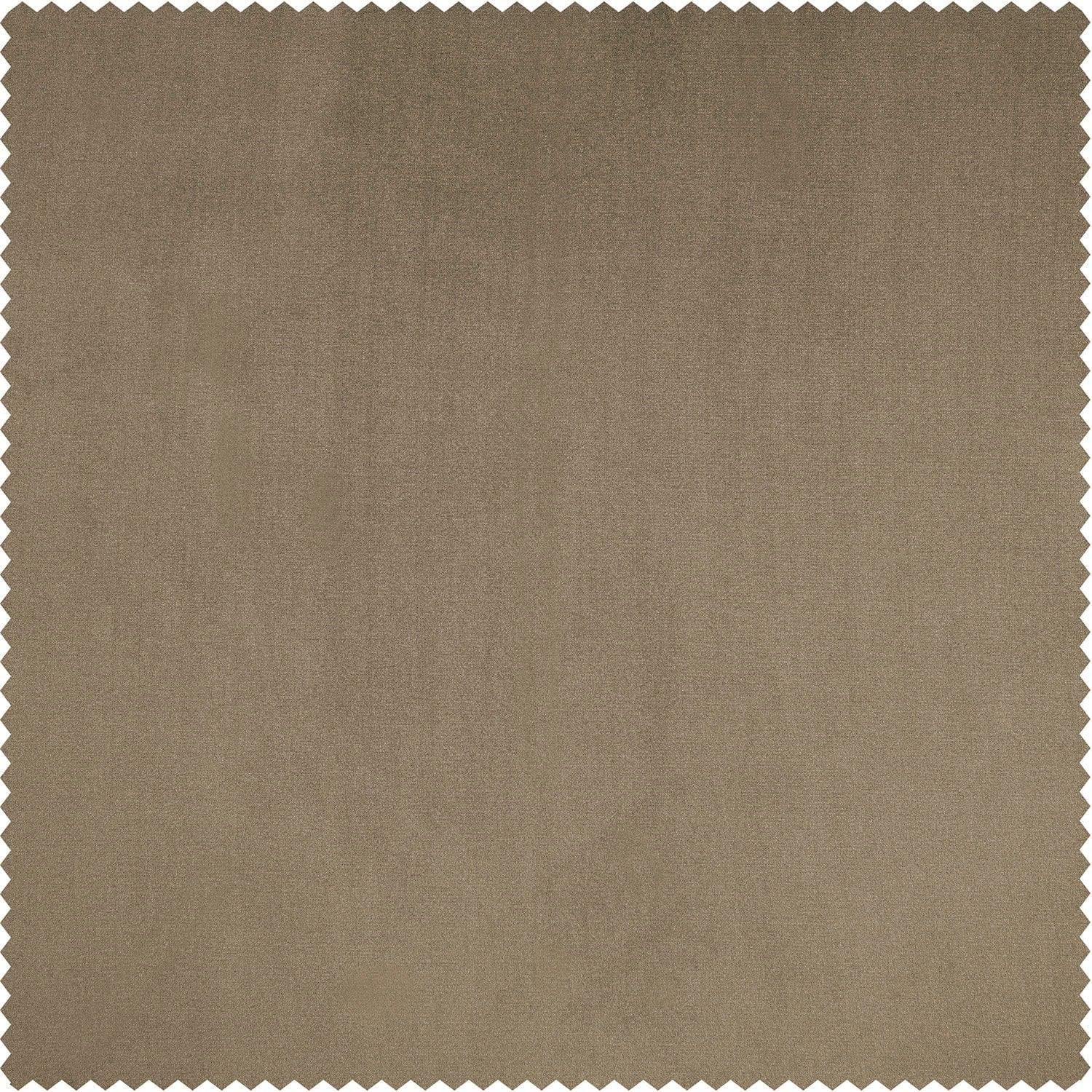 Luxury Taupe Velvet Fabric Swatch - Soft Plush Upholstery Material for Sofa, Curtains & Home Decor | Premium Heritage Museum-Grade Textile