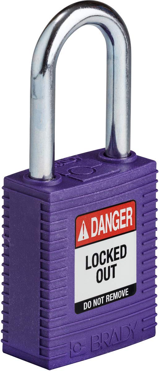 Brady SafeKey Lockout Padlock - 1.5