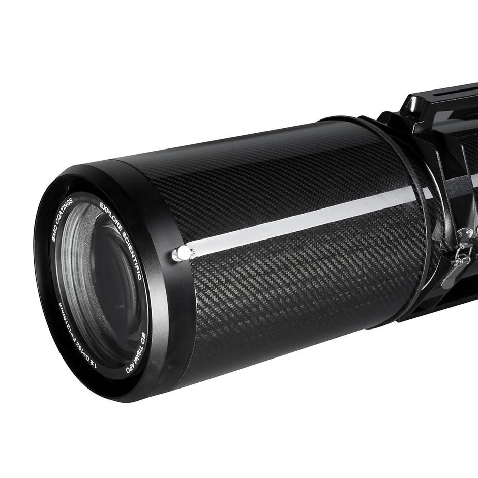 152mm FCD1 Air Spaced Triplet Apochromat Telescope Lens - Premium Carbon Fiber Optics for Astrophotography & Stargazing (TED15208CF HEXDD3) - Perfect for Deep Space Observation & Celestial Photography