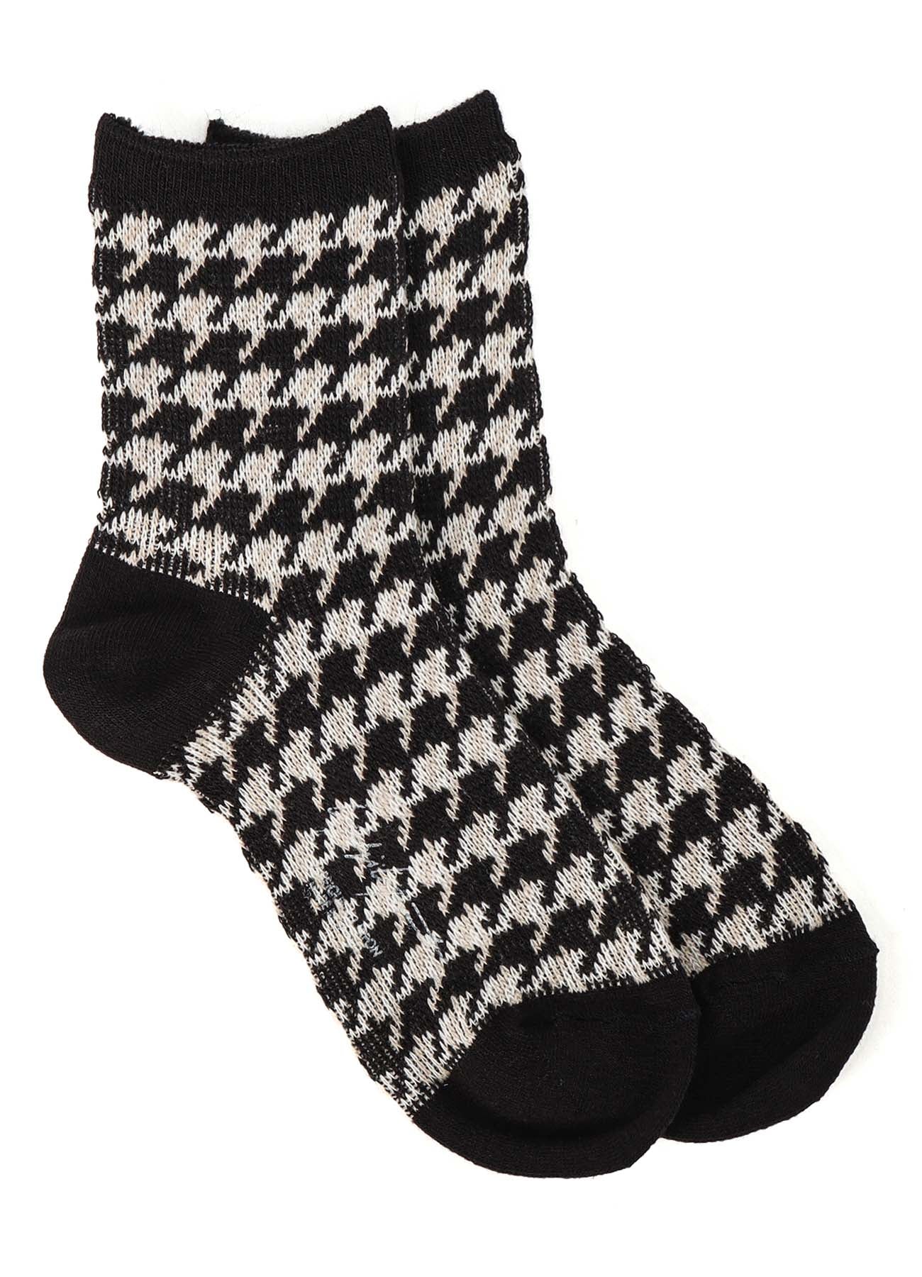 1/36 D Houndstooth Pattern Socks - Stylish & Comfortable for Men & Women - Perfect for Office, Casual Wear & Gifts