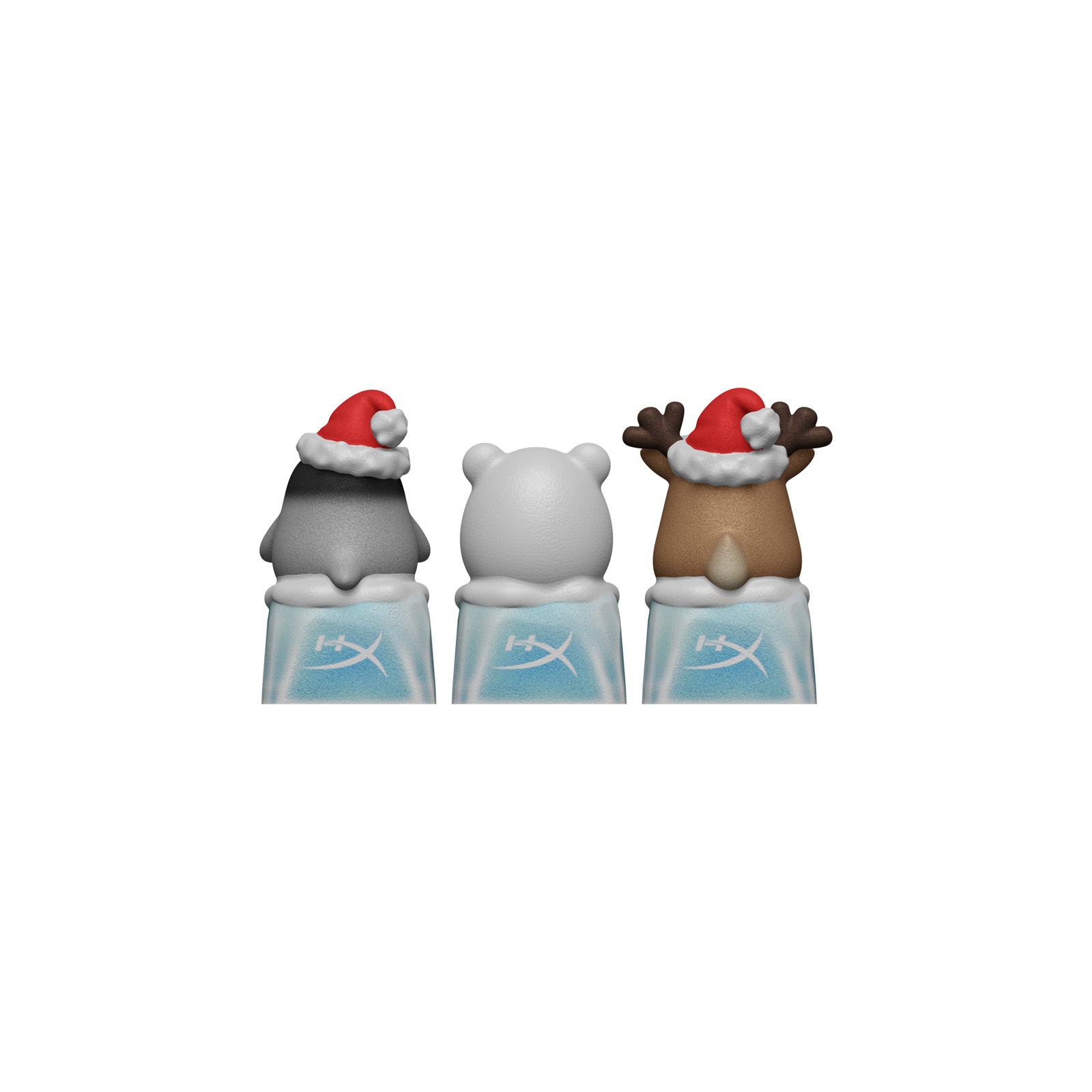 HX3D Custom Keycap Holiday Collection Set - Cherry MX Compatible Mechanical Keyboard Keycaps for Christmas, Halloween, Thanksgiving - Perfect for Gaming, Typing & Office Use
