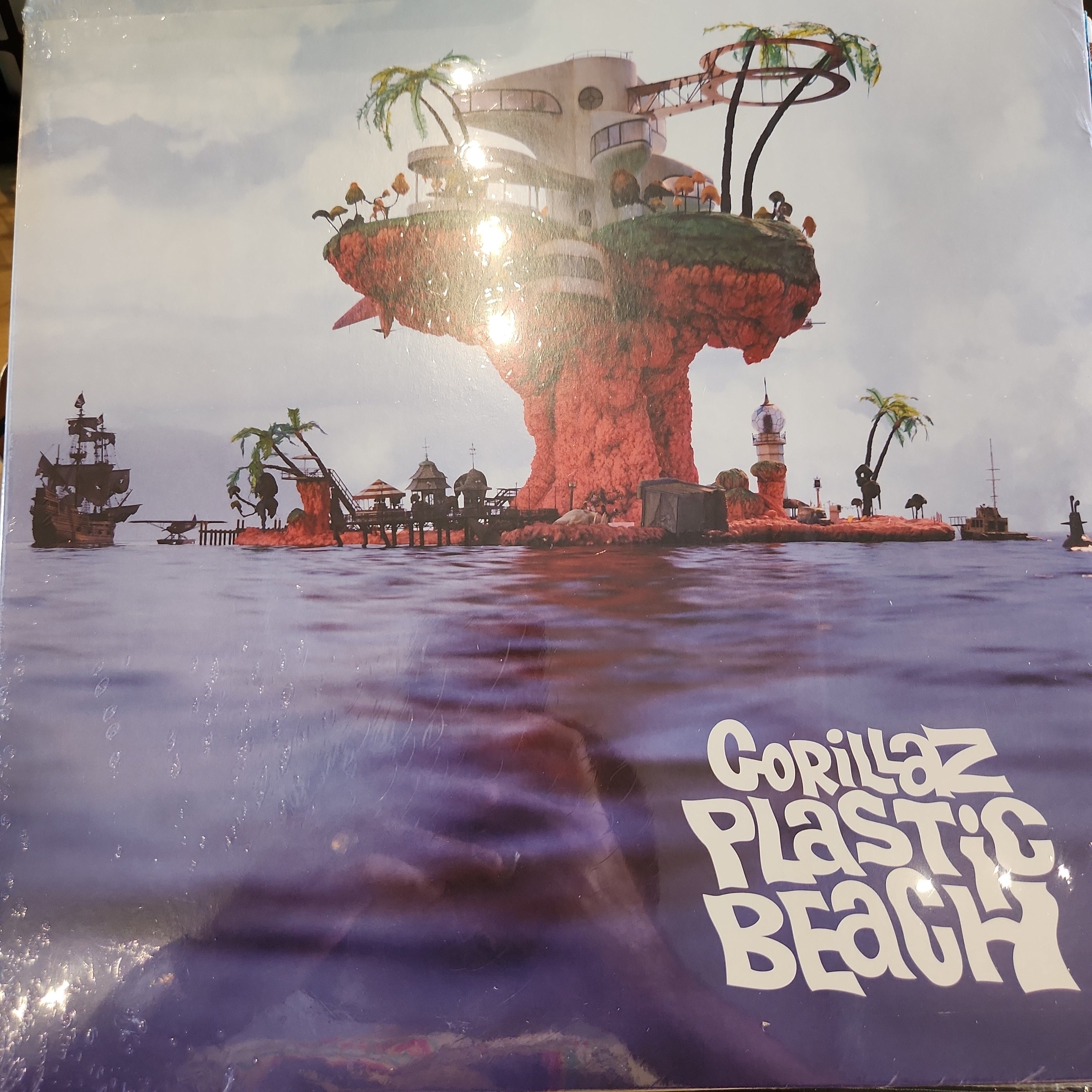 Gorillaz Plastic Beach Vinyl LP Record - Limited Edition Music Album for Collectors & Fans - Perfect for Home Listening & Gifts