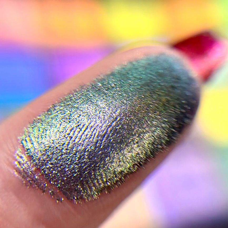 Vibrant Multichrome Eyeshadow Palette | Earth Tone Sculpted Makeup for Day & Night Glam Looks