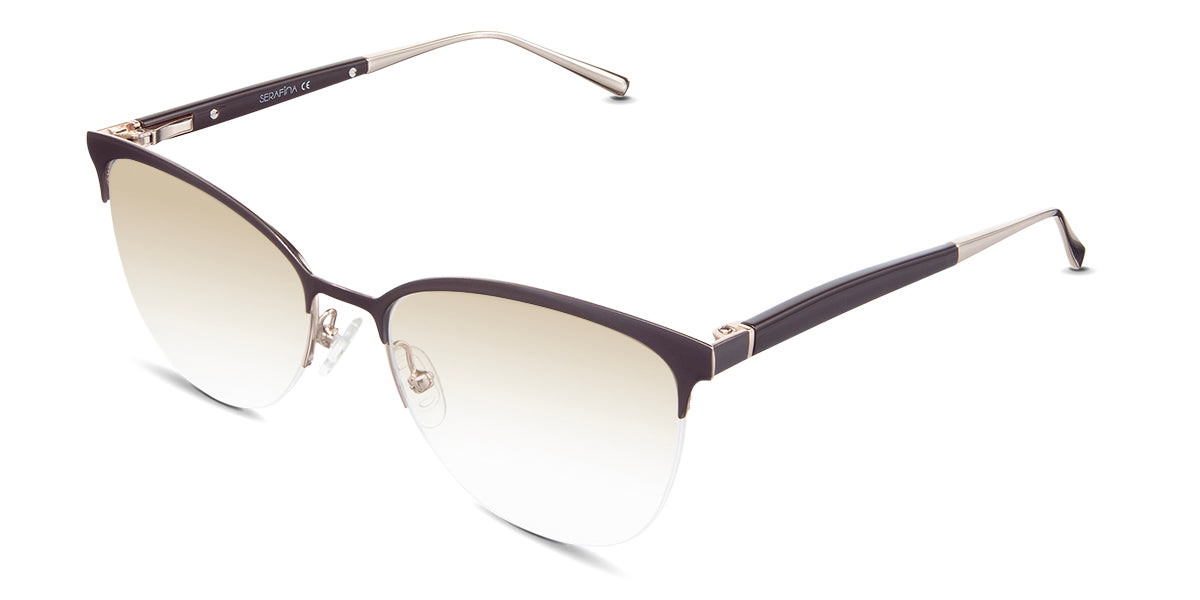 Jocelyn Women's Prescription Tinted Glasses - Stylish & UV Protection for Reading, Driving & Outdoor Activities