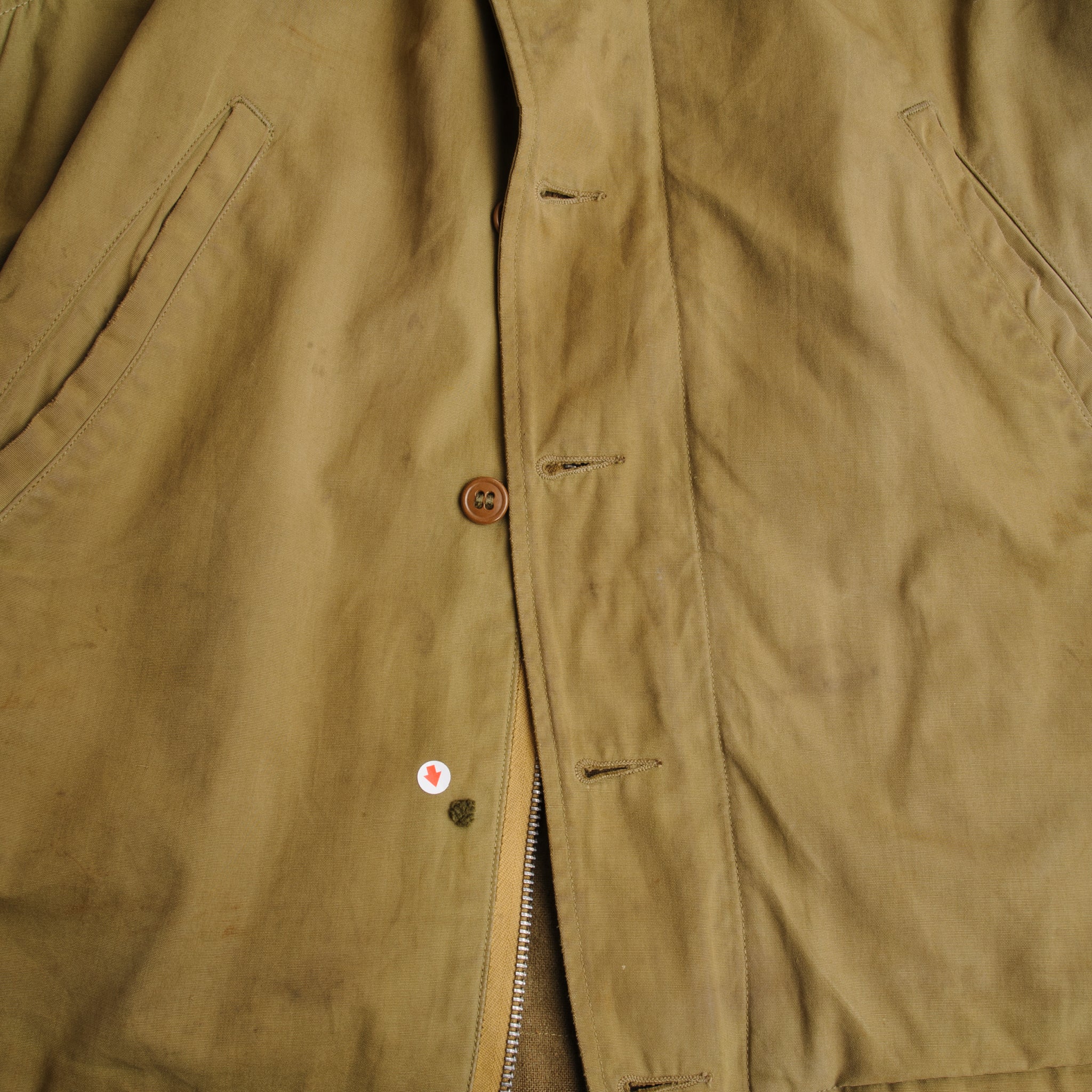 Vintage US Army Field Jacket M-1941 M41 WWII Military Surplus - Authentic 1940s Olive Drab Combat Jacket for Collectors & Reenactment