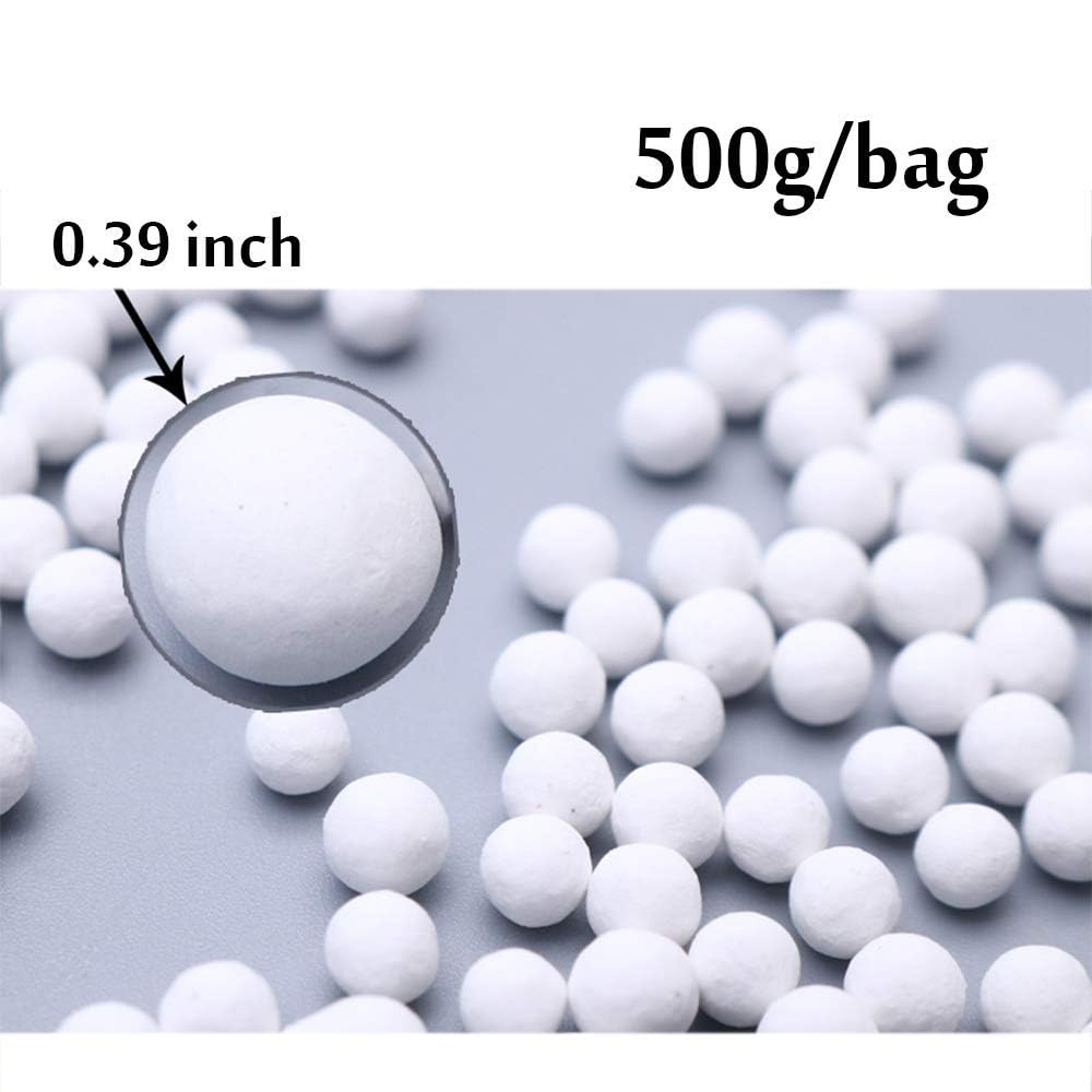 1.1Lb Pie Weights with Cotton Bags - 10mm Natural Ceramic Baking Beads for Reusable Pie Crust | Perfect for Blind Baking, Tart Shells & Pastry Making