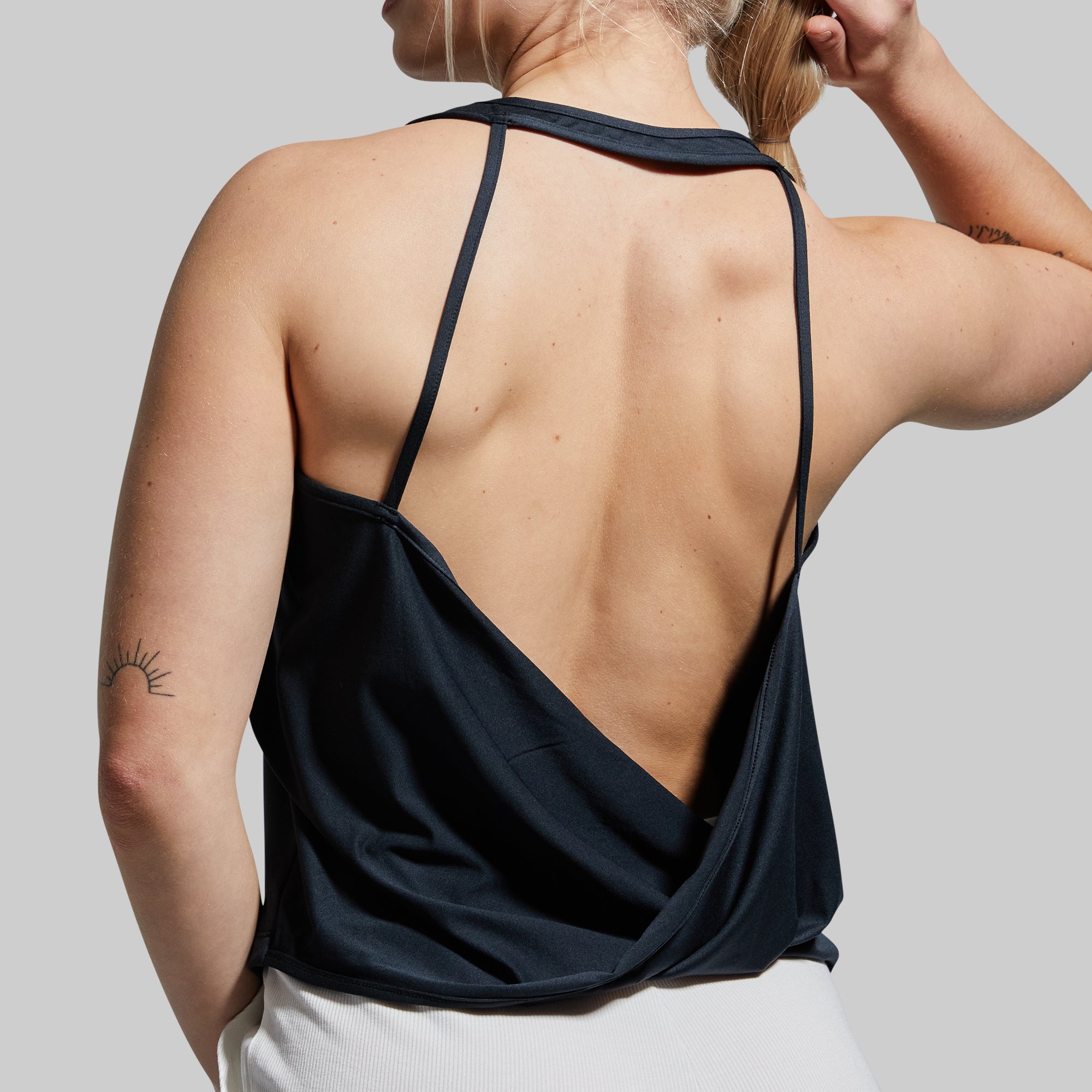 Slay Tank 2.0 Women's Fashion Tops - Black Sleeveless Casual Blouse for Summer | Perfect for Beach, Party & Everyday Wear