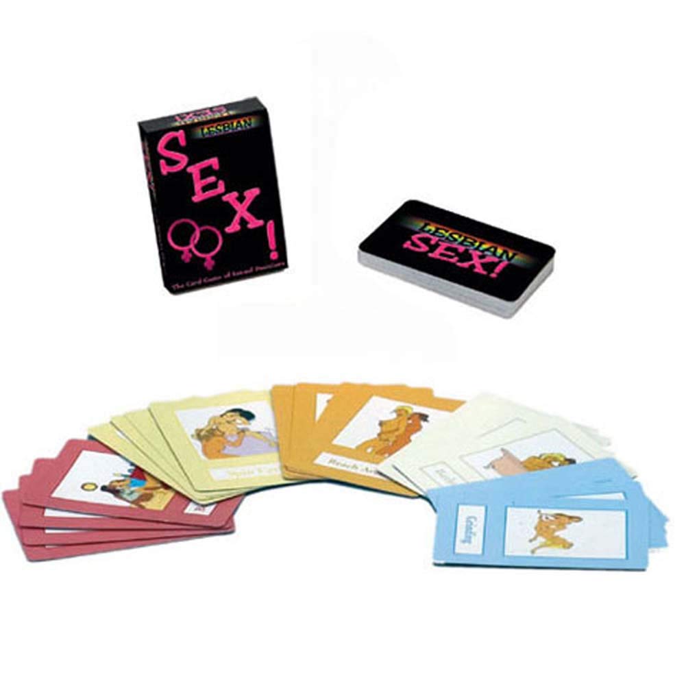 Kheper Games Lesbian Sex The Card Game - Fun Adult Party Game for LGBTQ+ Couples & Friends - Perfect for Date Nights, Bachelorette Parties & Game Nights