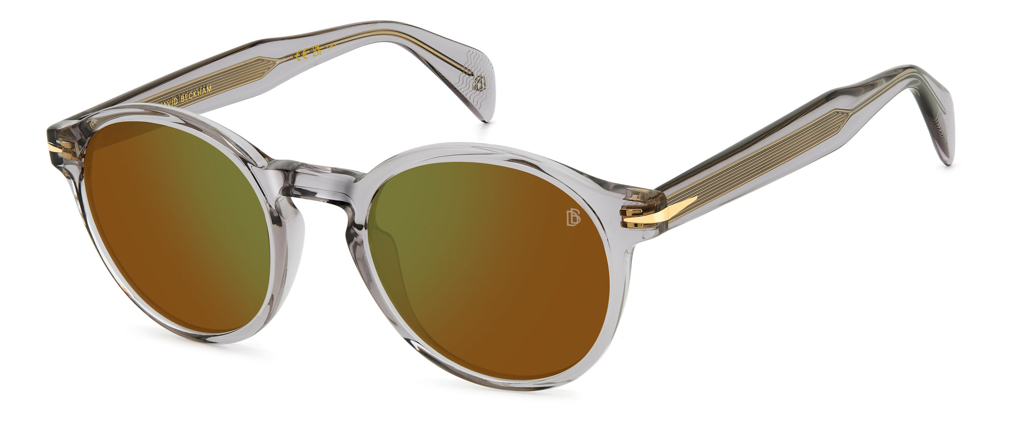 David Beckham DB1178/S Sunglasses - Polarized Aviator Style for Men & Women - Perfect for Driving, Travel & Outdoor Activities