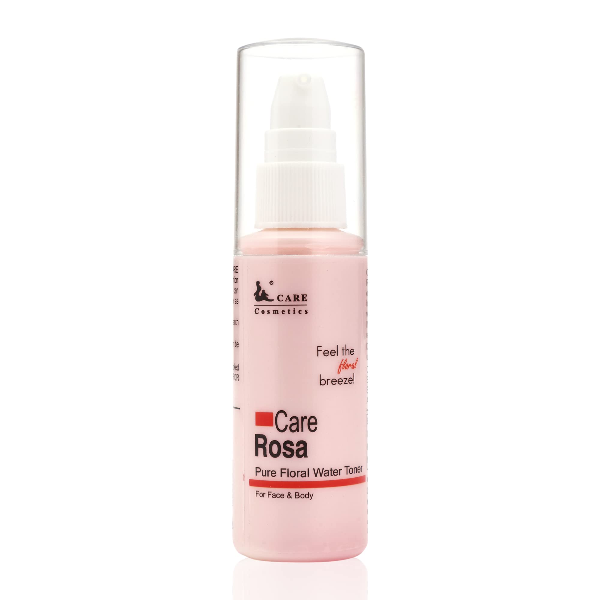 Pure Floral Water Toner - Care Rosa for Face & Body | All Skin Types | 50ml x 3 Pack | Hydrating & Refreshing