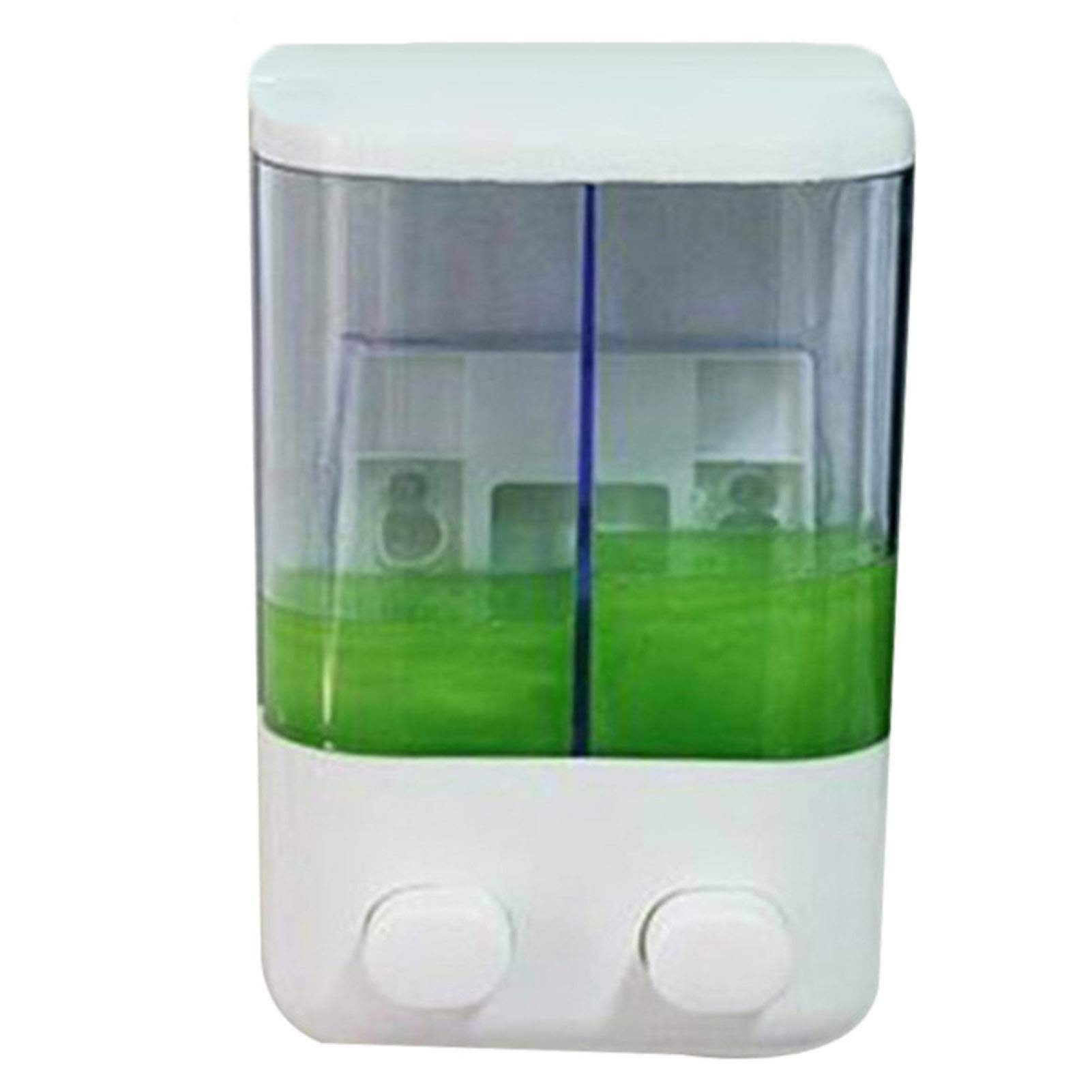 Minimalist Wall-Mounted Liquid Soap Dispenser for Bathroom & Kitchen - Single/Double Head Shampoo Lotion Pump Bottle | Perfect for Modern Homes, Restaurants & Hotels