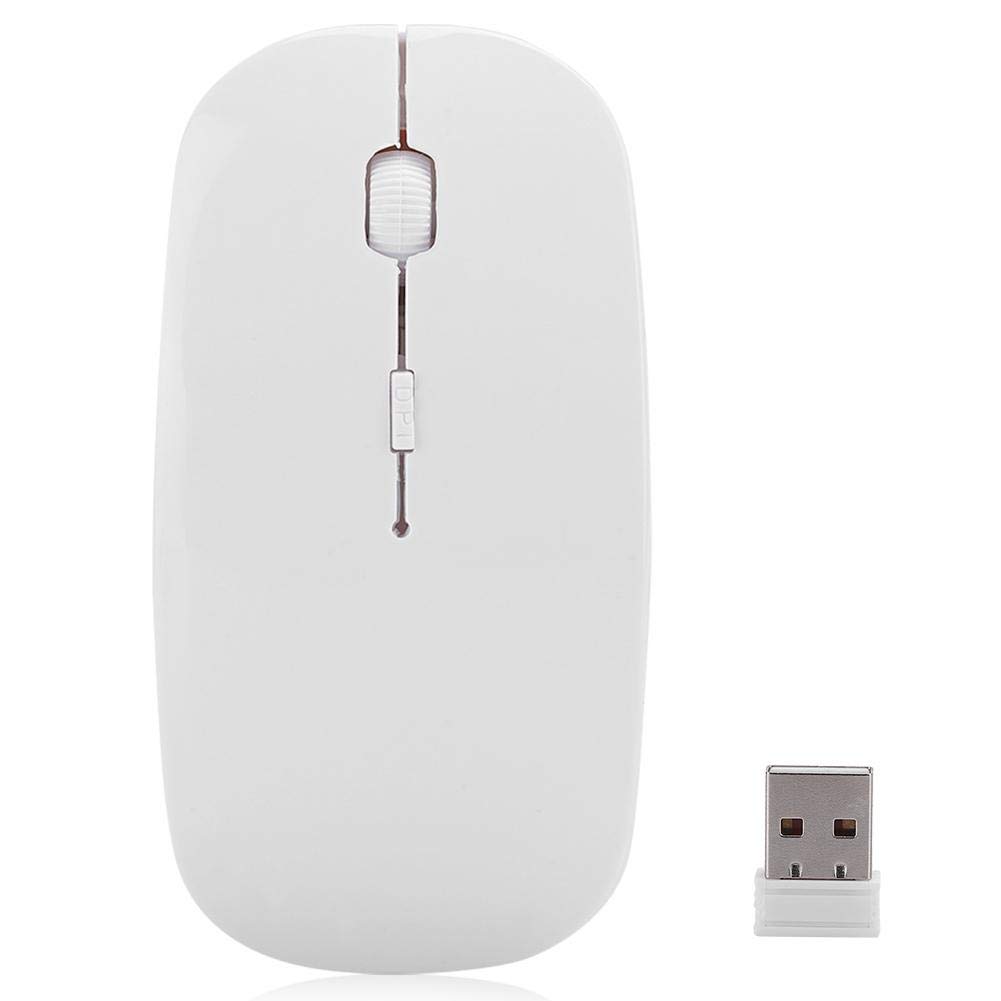 Wired Gaming Mouse for PC - High Precision Optical Sensor, Ergonomic Design for Gaming & Office Use - Compatible with Laptop, Desktop, Tablet (Black, 2.4G Wireless) | Perfect for FPS, MOBA Games & Business Work