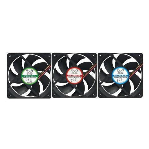 Scythe Kama Flow 2 120mm x 120mm x 25mm PC Case Fan - 900 RPM & 1400 RPM Dual Speed - Quiet Cooling for Gaming PC, Workstation & Home Office Computer Builds