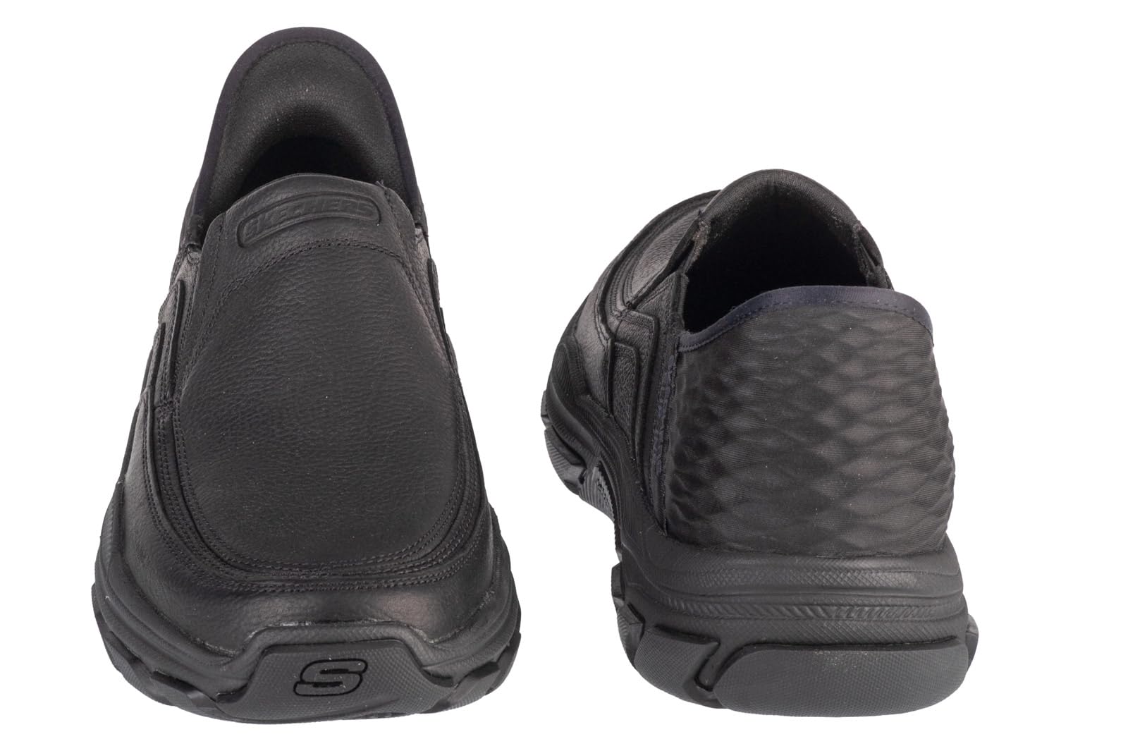 Skechers Men's Respected Elgin Hands-Free Slip-On Loafers - Comfortable Casual Shoes for Walking, Work & Travel | Easy On/Off Slip-In Design for Busy Professionals