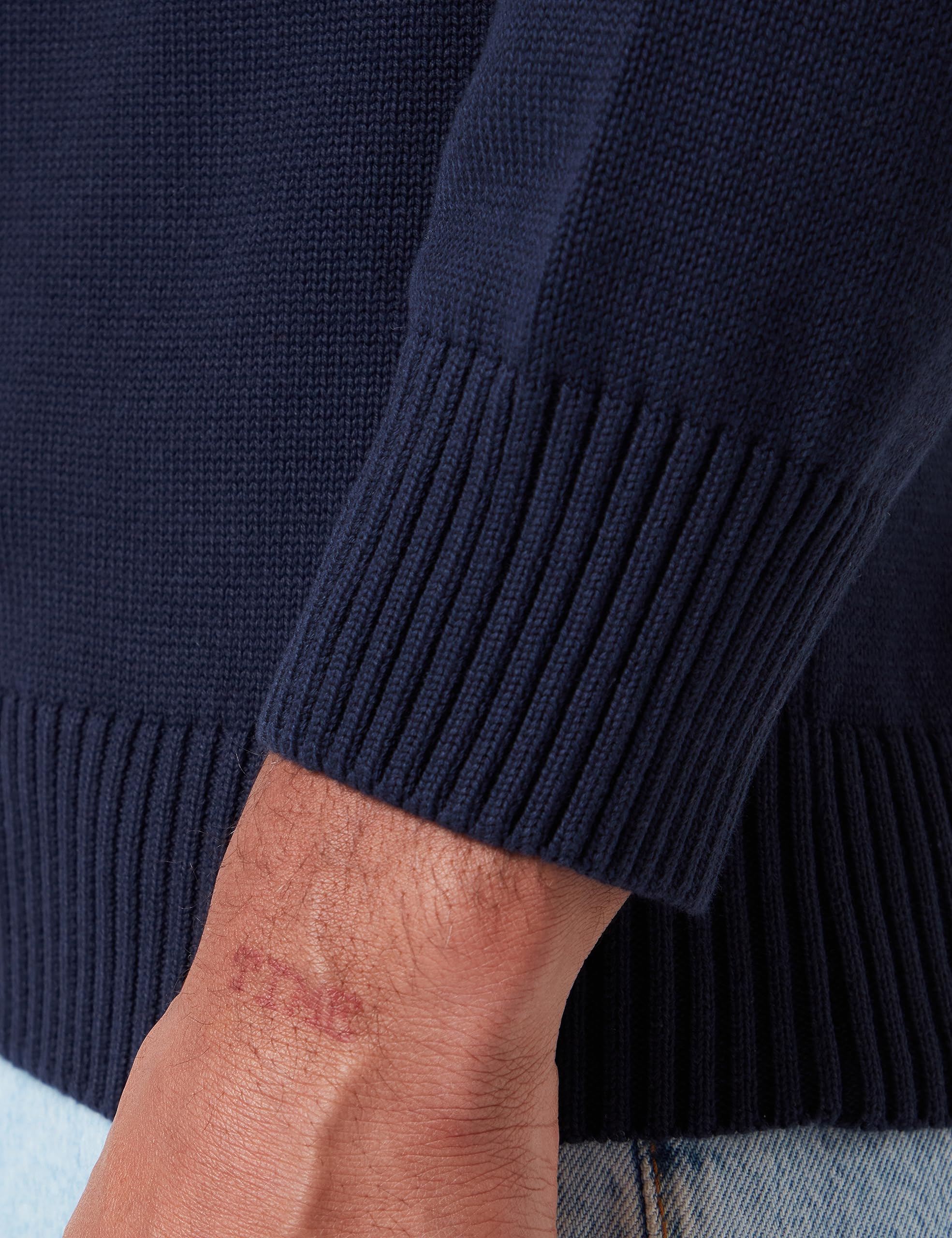 GANT Men's Cotton Half Zip Sweater - Casual Pullover for Fall & Winter | Office, Travel & Outdoor Wear