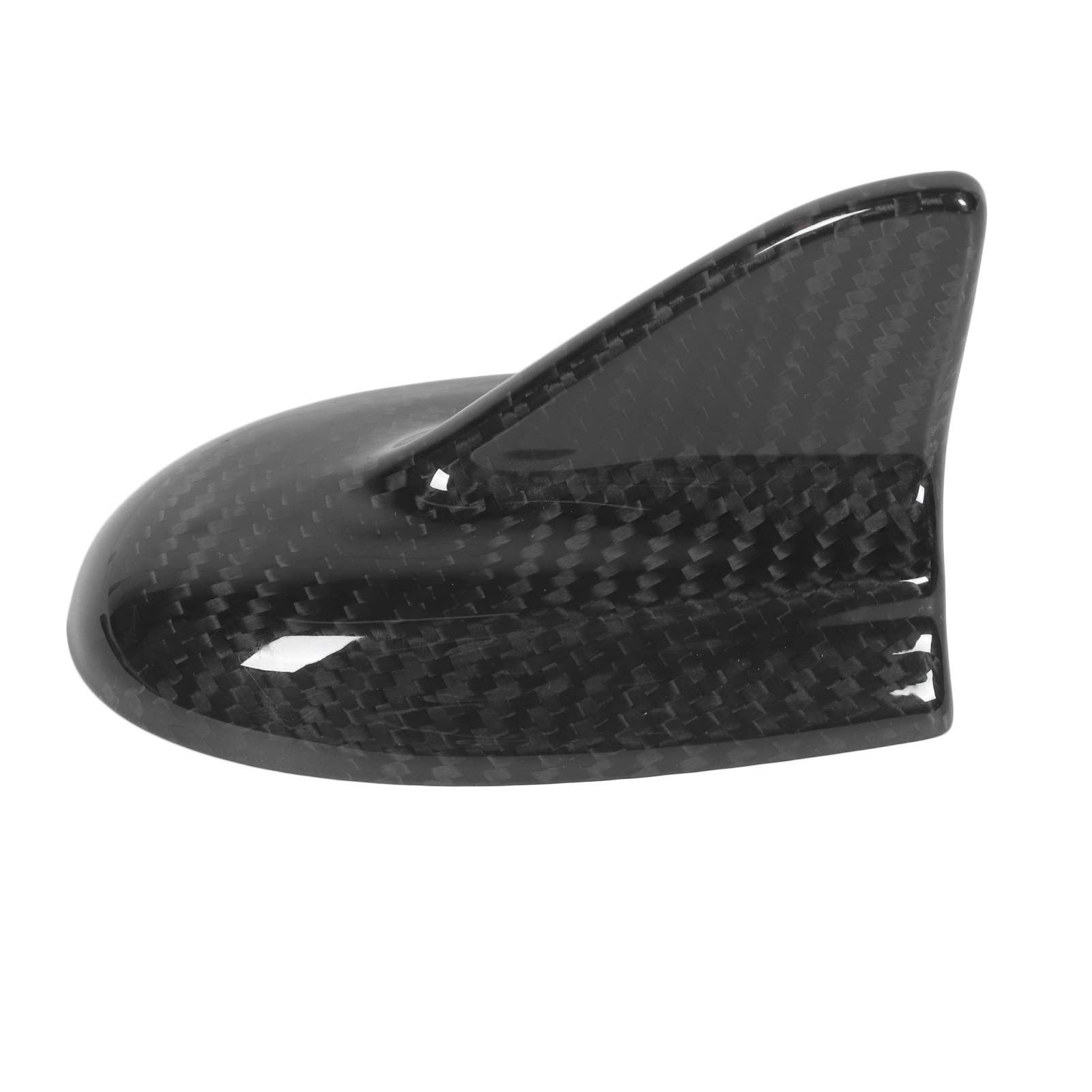 Carbon Fiber Shark Fin Antenna Cover - Universal Fit for 2015+ Cars - Durable Auto Roof Decoration & Replacement Accessory (Perfect for Sedans, SUVs & Trucks)