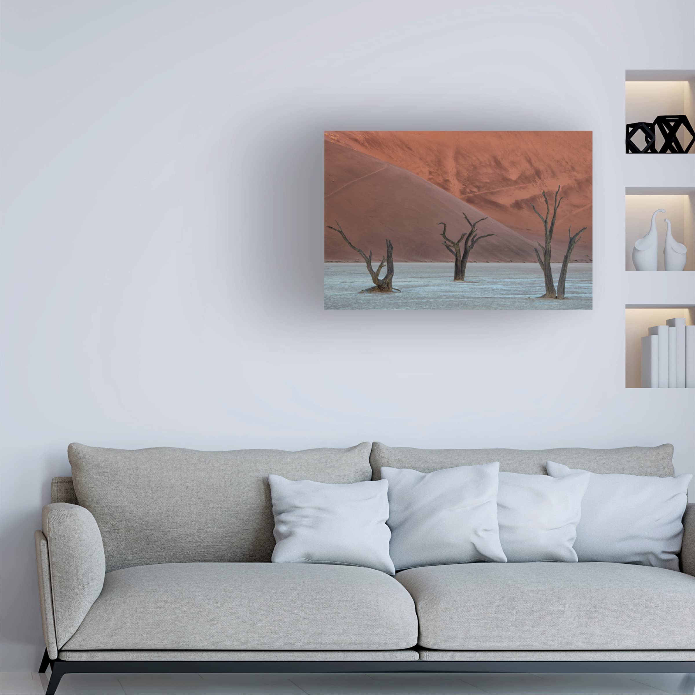 Luigi Ruoppolo 'Deadvlei' Canvas Art Print - Premium Trademark Fine Art Wall Decor for Living Room, Bedroom & Office