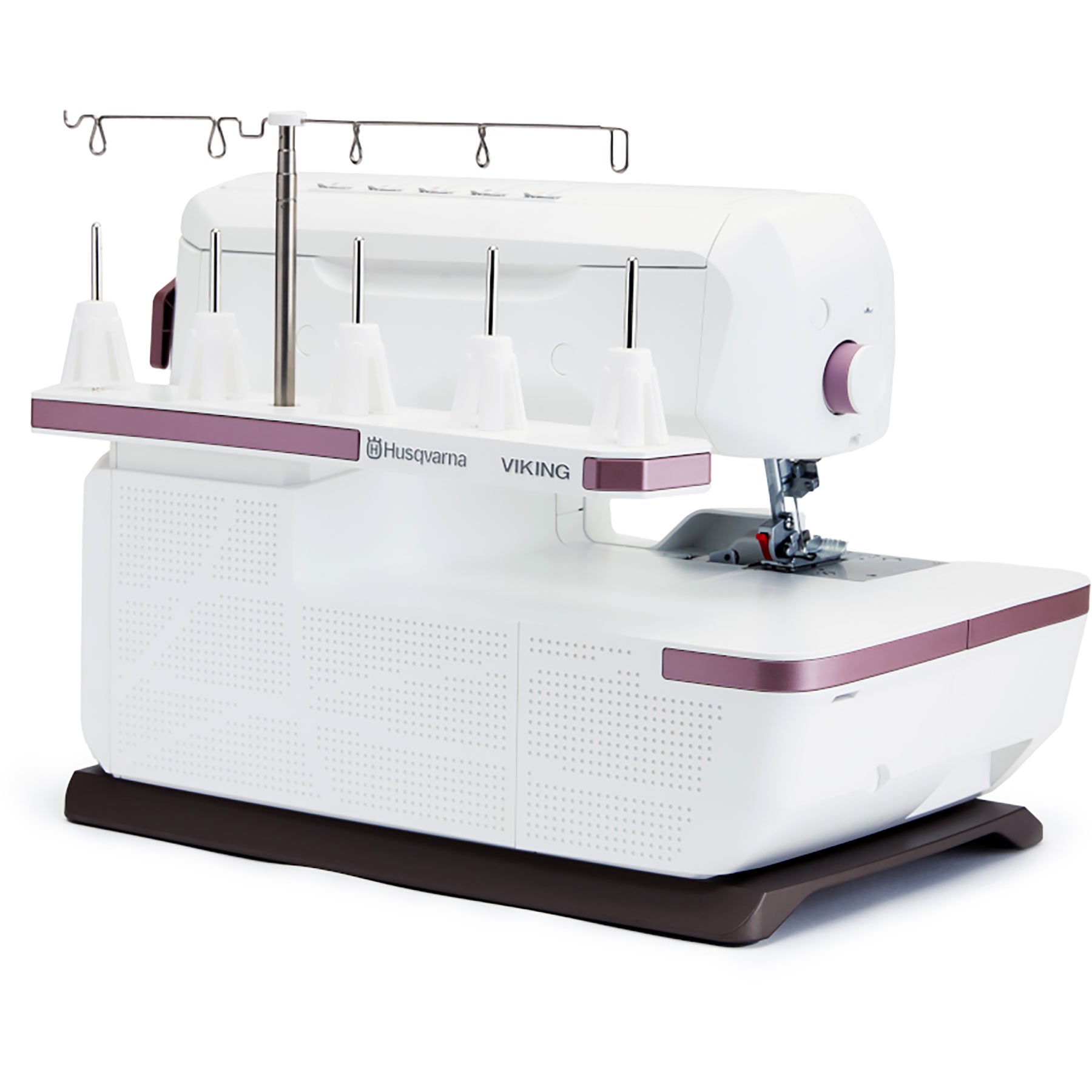 HUSQVARNA VIKING AMBER Air S 500 Coverlock Sewing Machine for Stretch Fabrics & Professional Serging - Perfect for Quilting, Garment Construction & Home Decor Projects