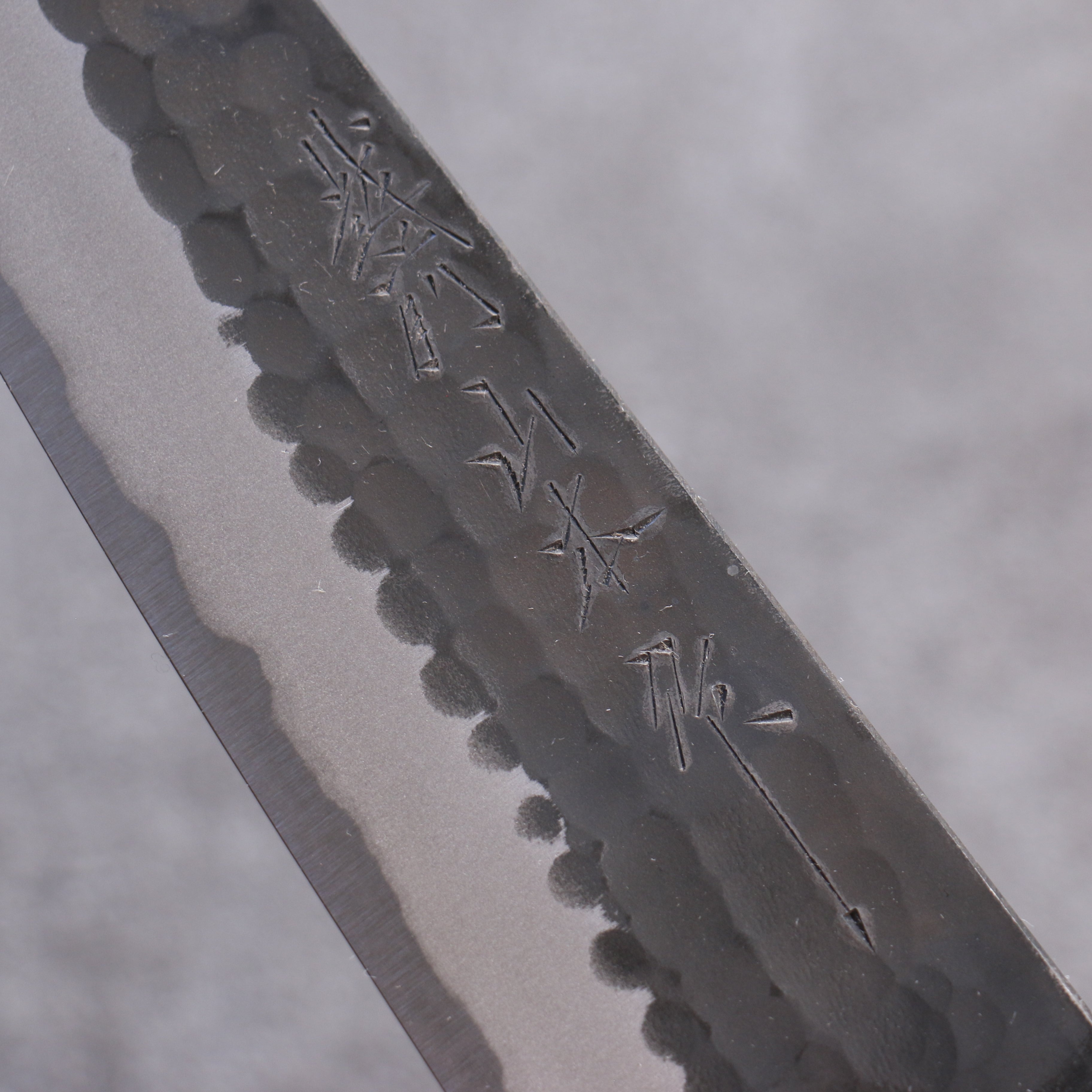 Premium Nao Yamamoto Blue Steel Kurouchi Hammered Gyuto Chef Knife 180mm with Walnut Handle - Perfect for Sushi, Meat Slicing & Professional Kitchen Use