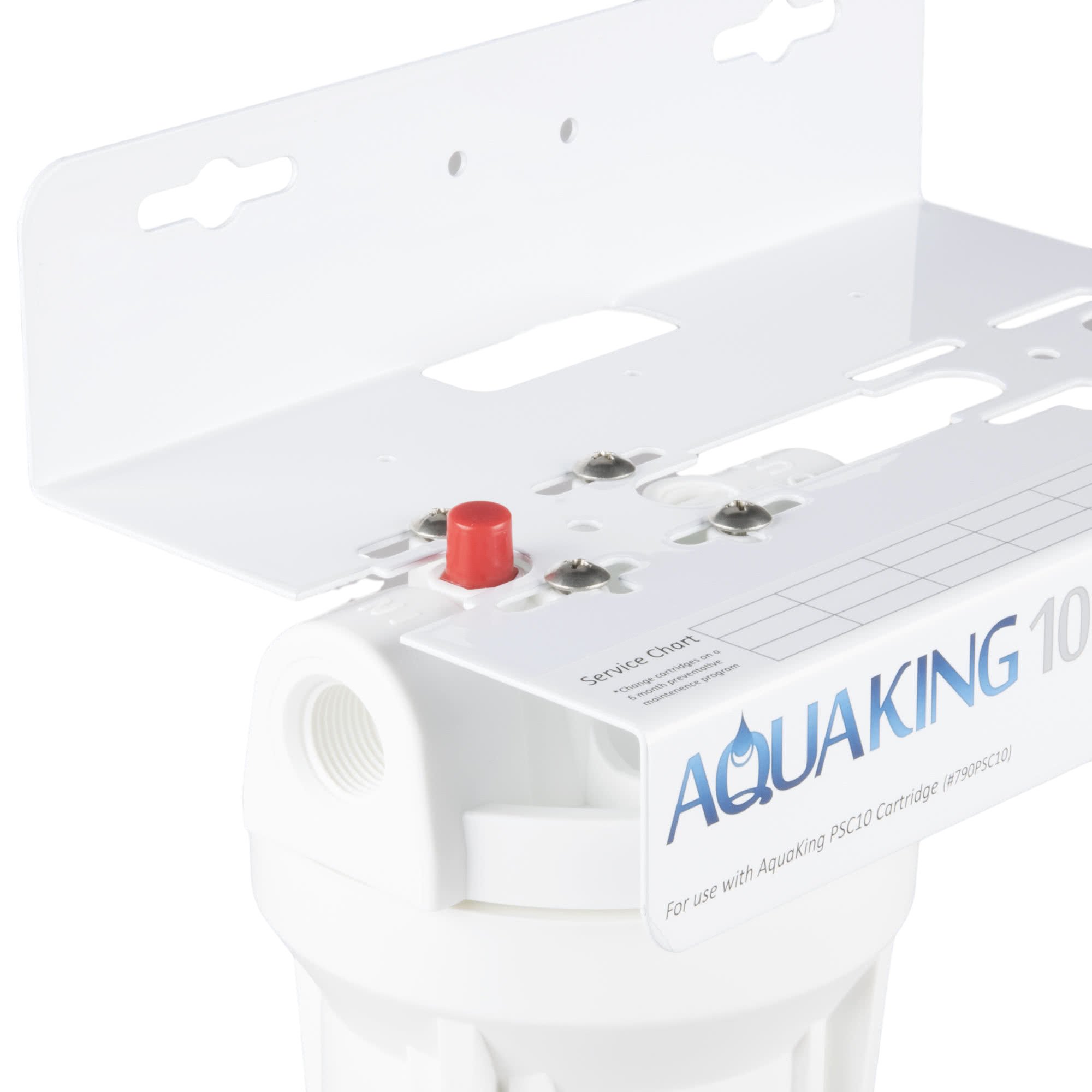 10 Single Cartridge Ice Machine Water Filtration System - 3 GPM Flow Rate - 25 Micron Sediment Filter | Perfect for Commercial Ice Makers, Under Sink Filtration, and Restaurant Water Purification