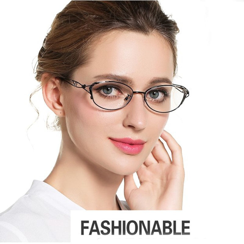 Bclear Women's Blue Light Blocking Reading Glasses +0.25 to +4.00 Strength for Computer Work, Reading & Screen Time Protection
